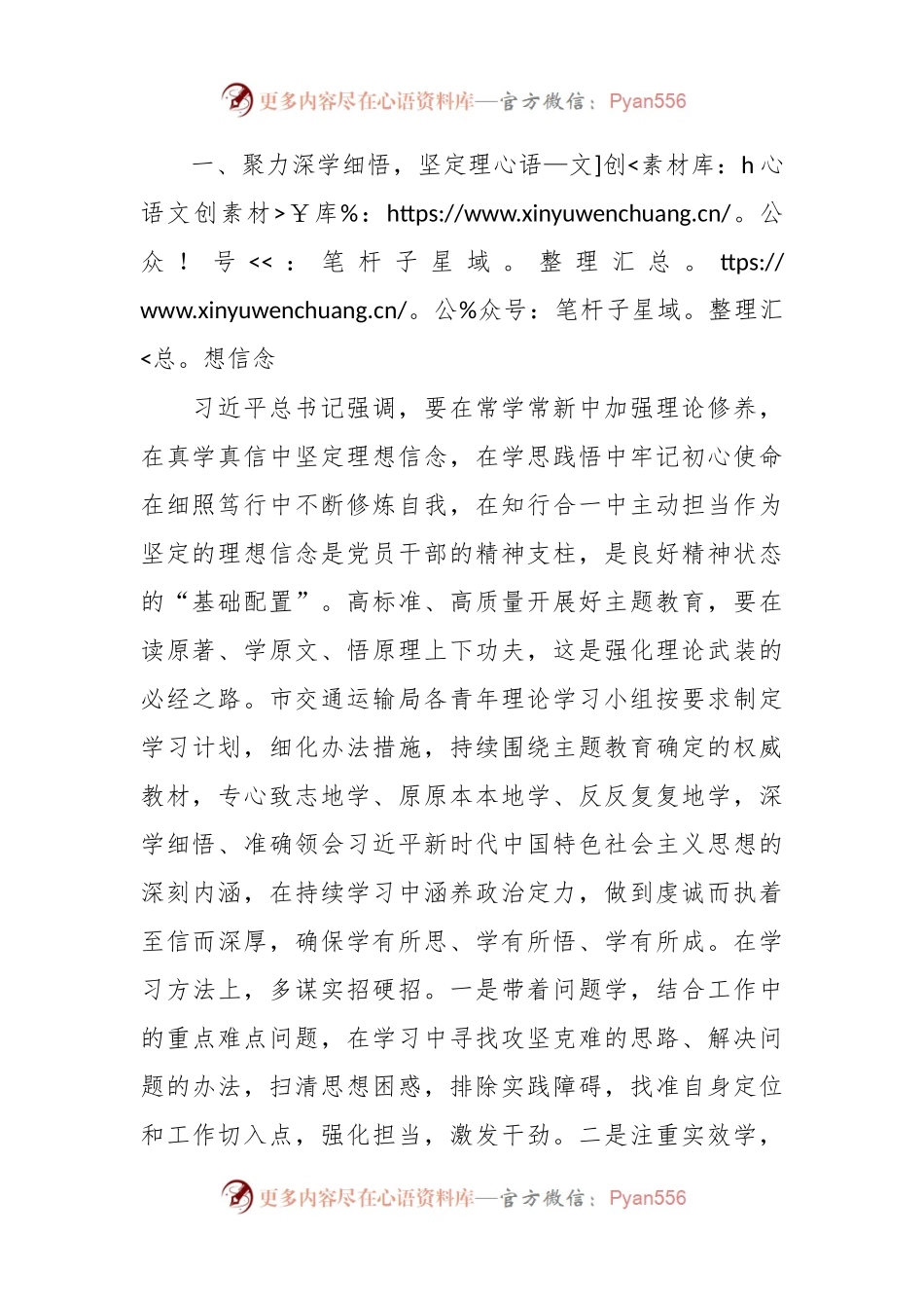 市交通运输局在2024年青年理论学习小组工作座谈会上的交流发言稿.docx_第2页