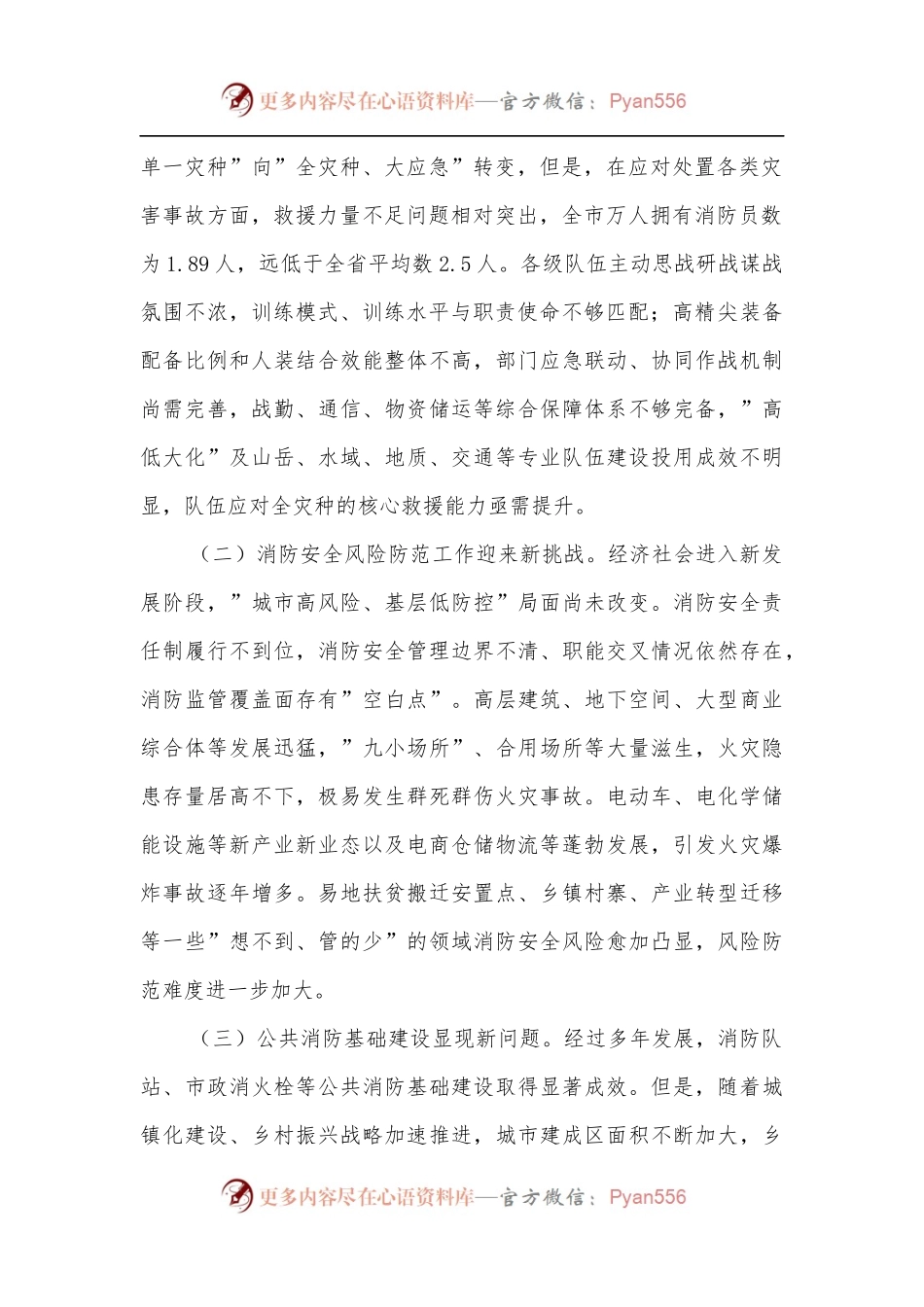 市”十四五”时期消防救援工作调研报告.docx_第2页