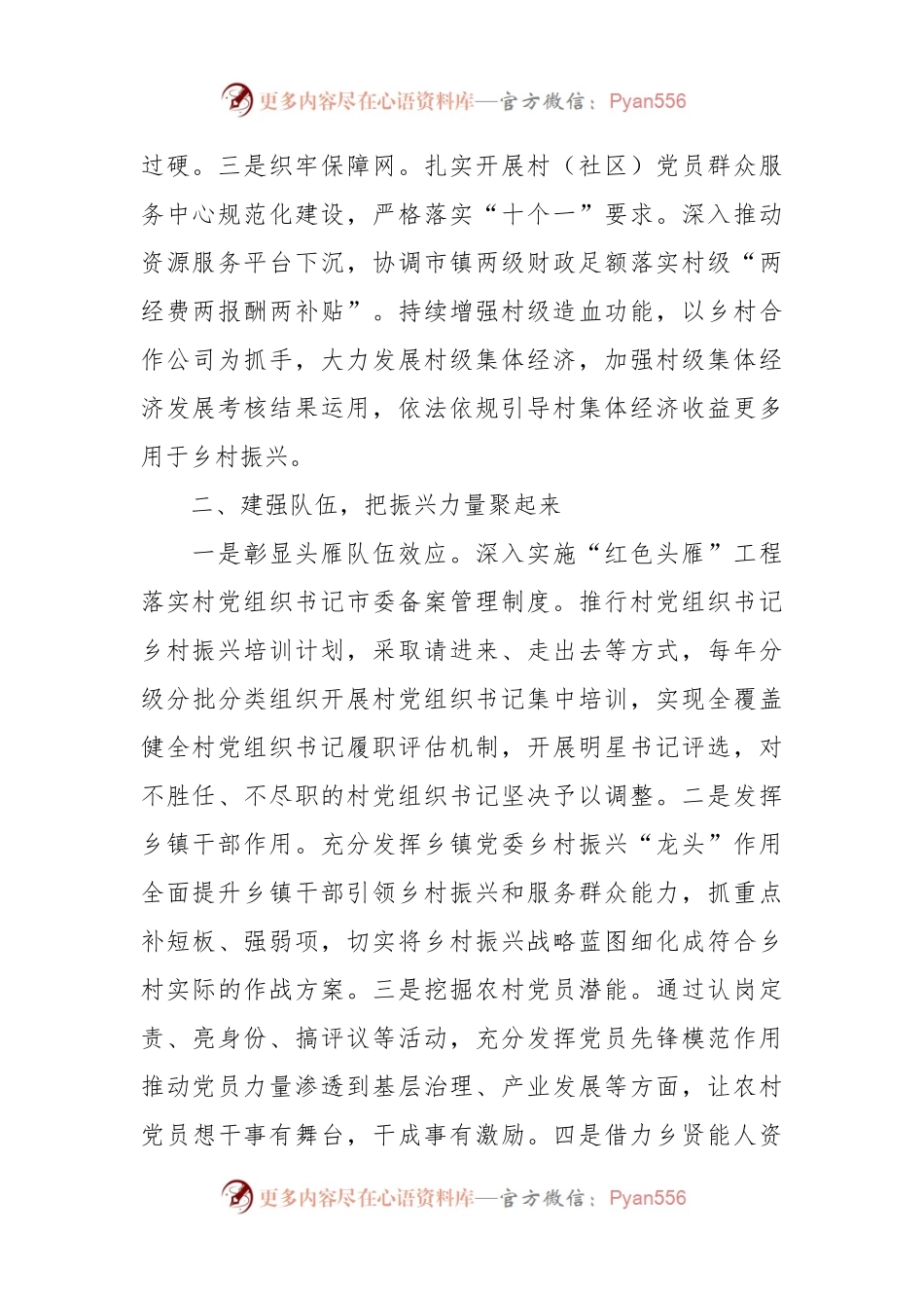 夯实乡村振兴基础发言材料.docx_第2页