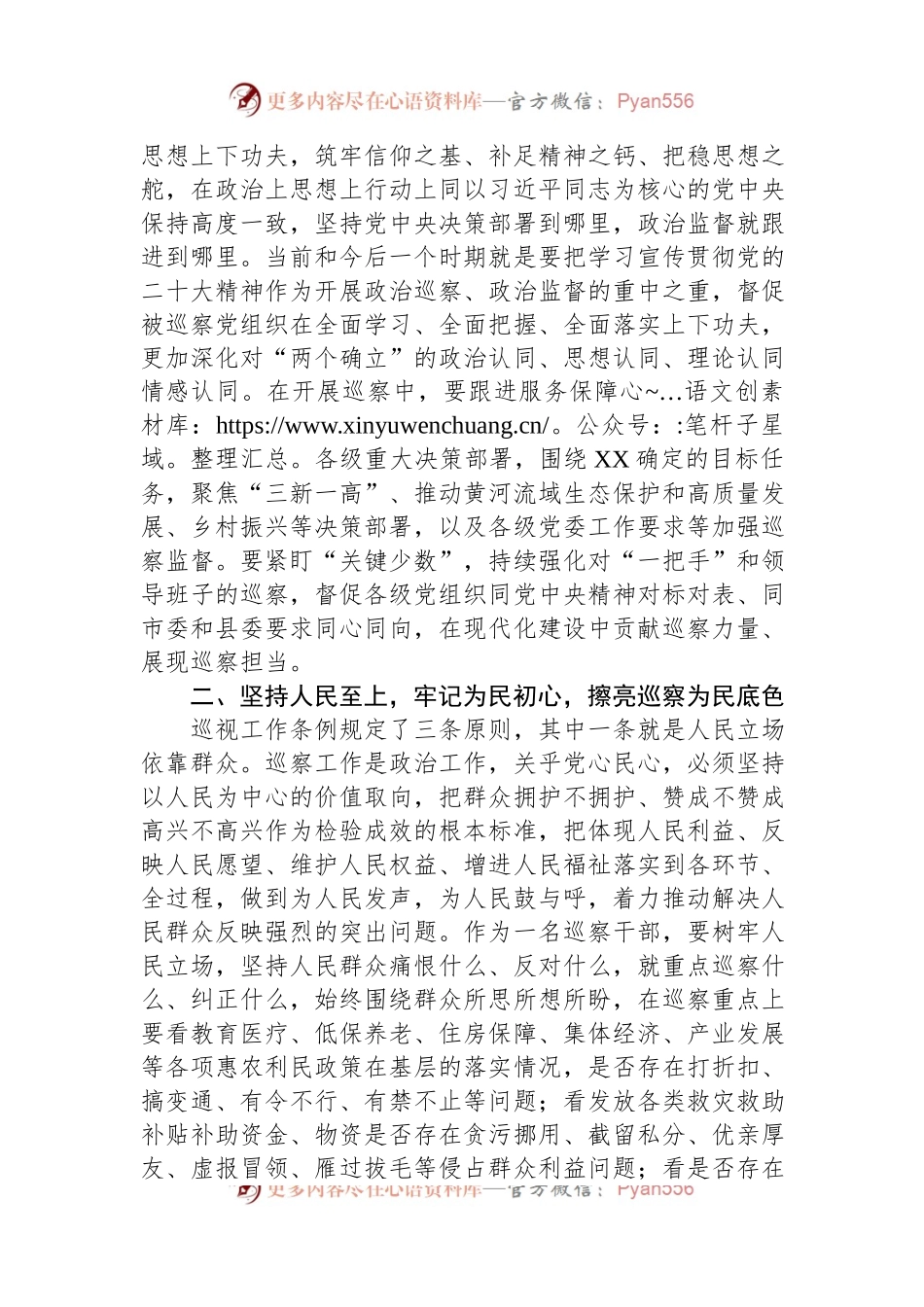 巡察干部在纪检监察干部队伍教育整顿研讨交流会上的发言.docx_第2页