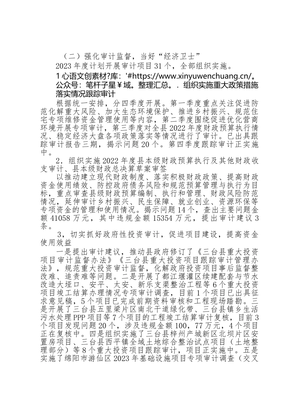审计局工作总结.docx_第2页