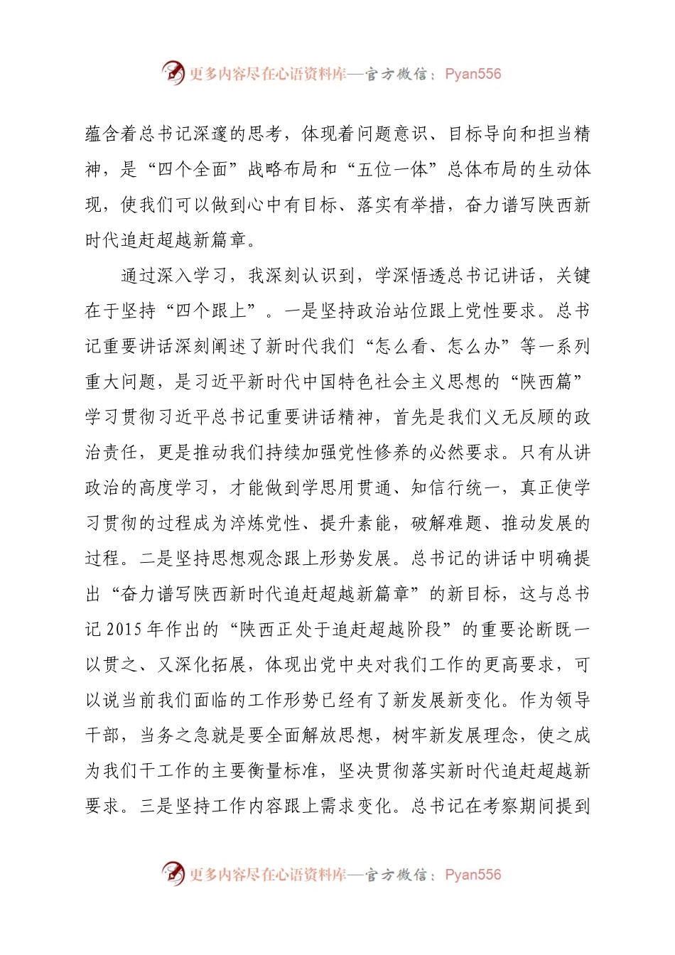 宣传部部长学习习近平总书记来陕考察重要讲话研讨发言稿..docx_第2页
