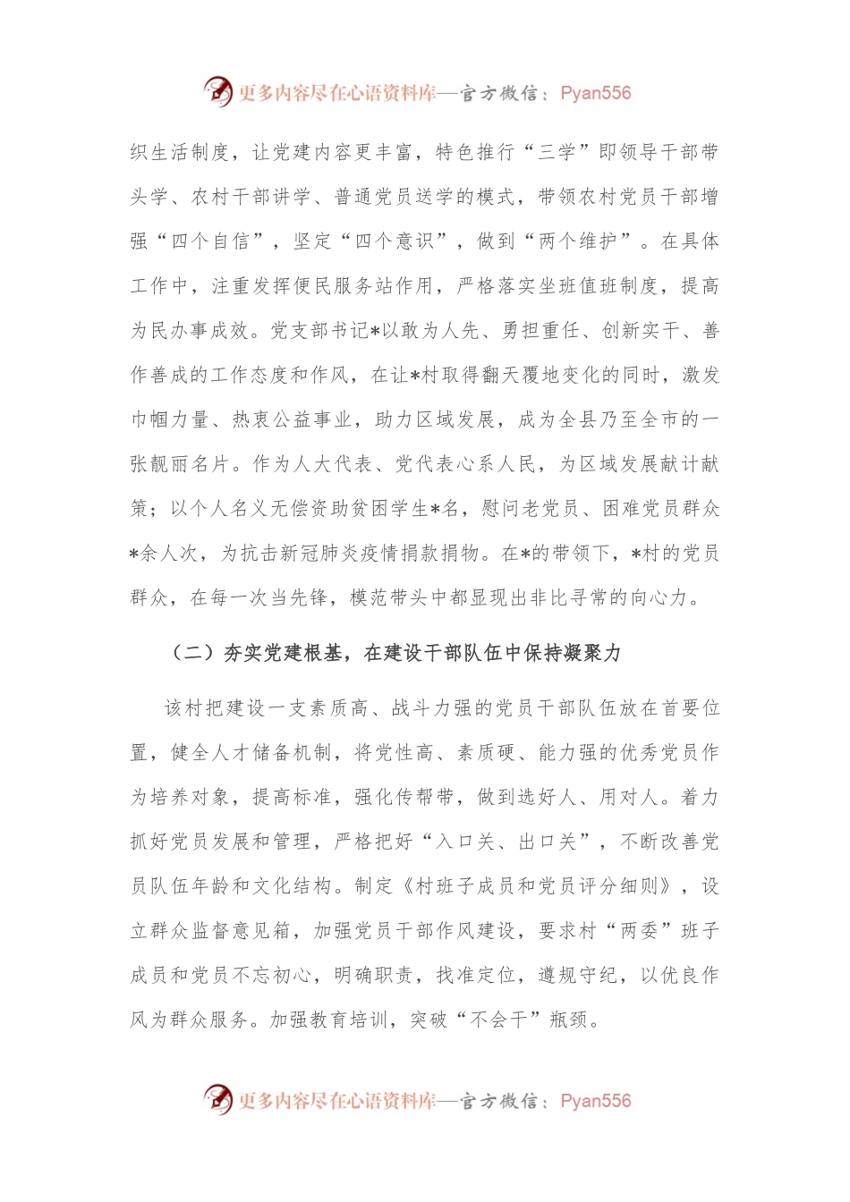 坚持党建引领 推动乡村振兴——村党建调研报告.docx_第2页