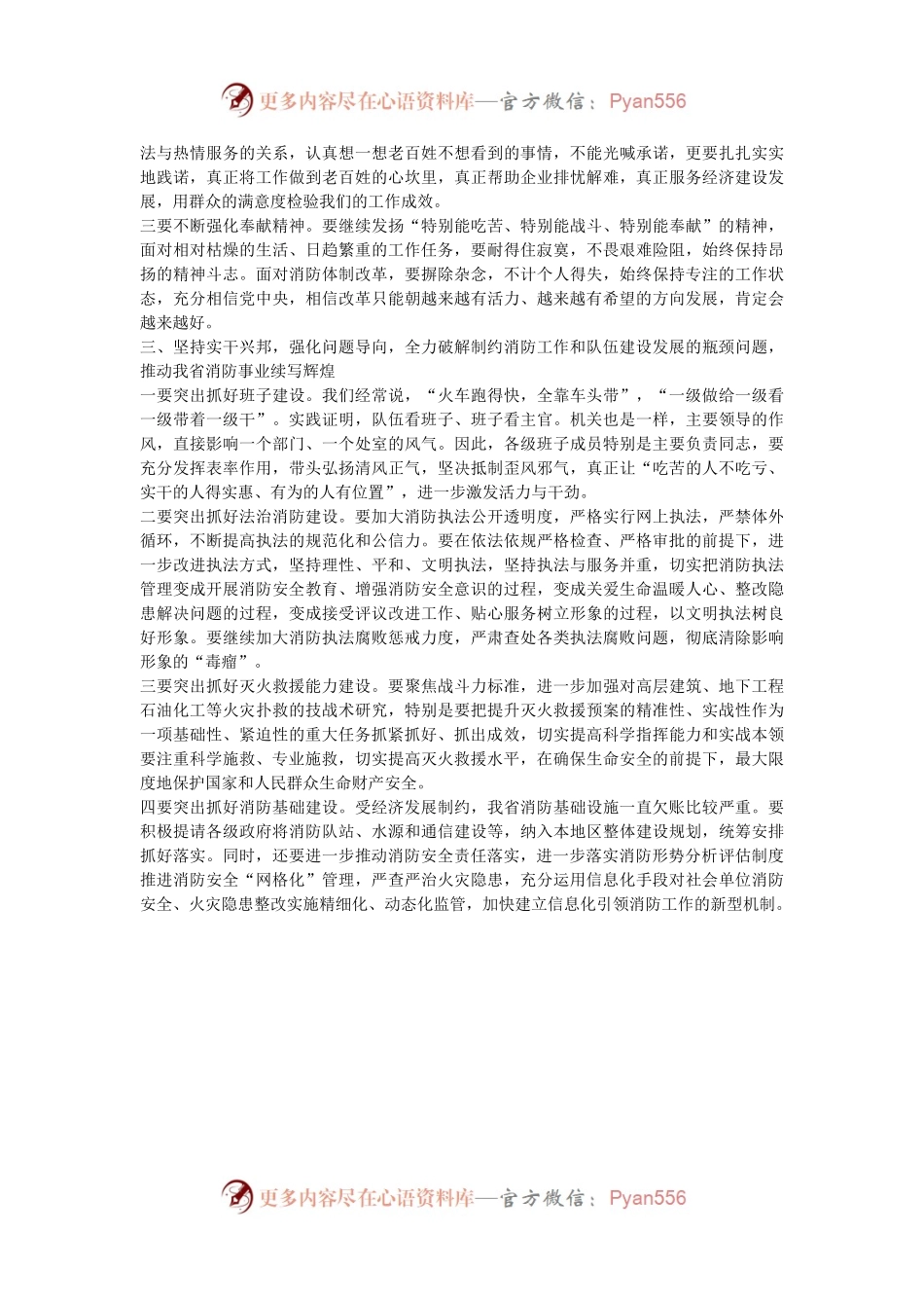在消防系统党委扩大会议上的讲话提纲.docx_第2页