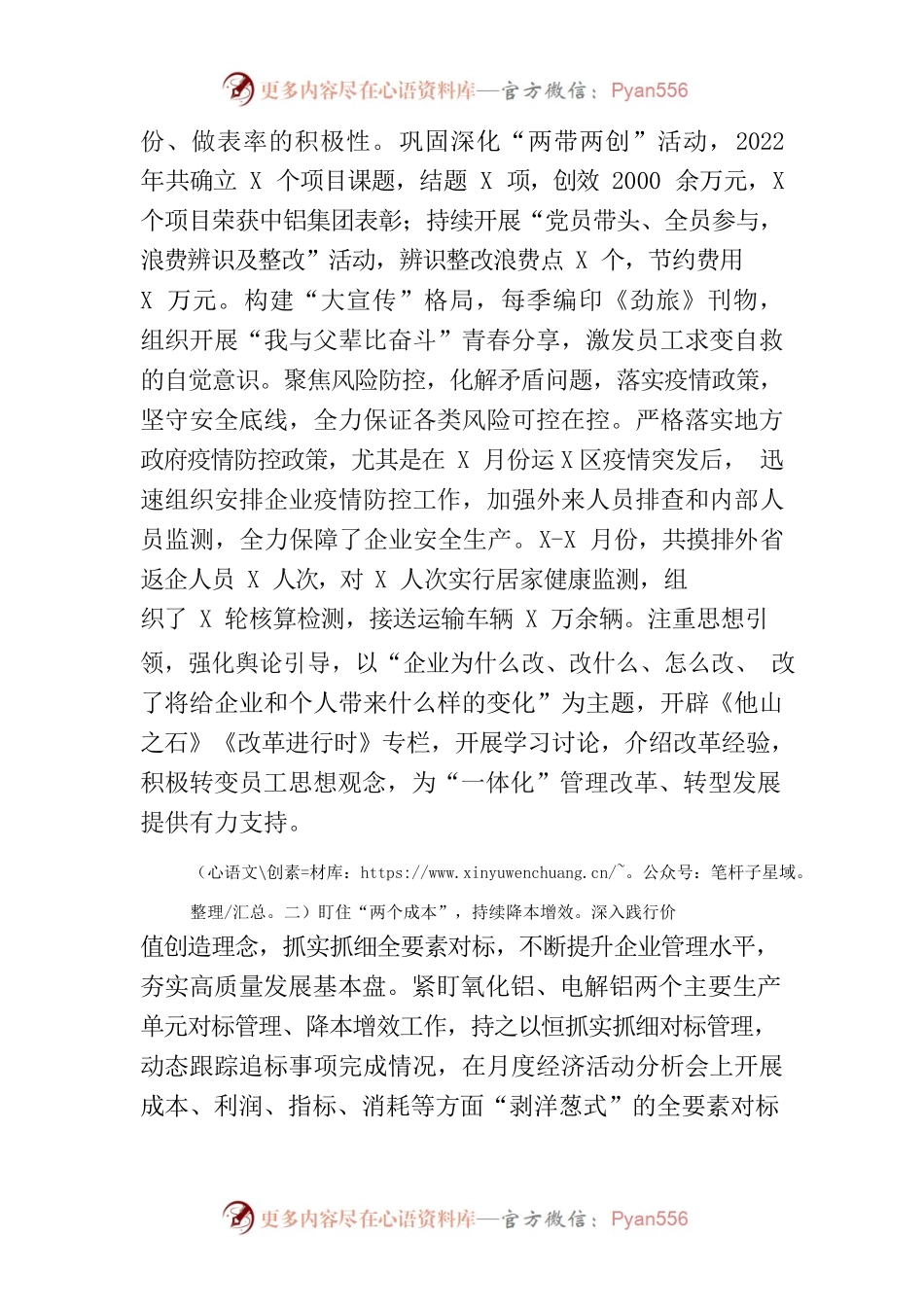 山西新材料2022年工作总结.docx_第2页