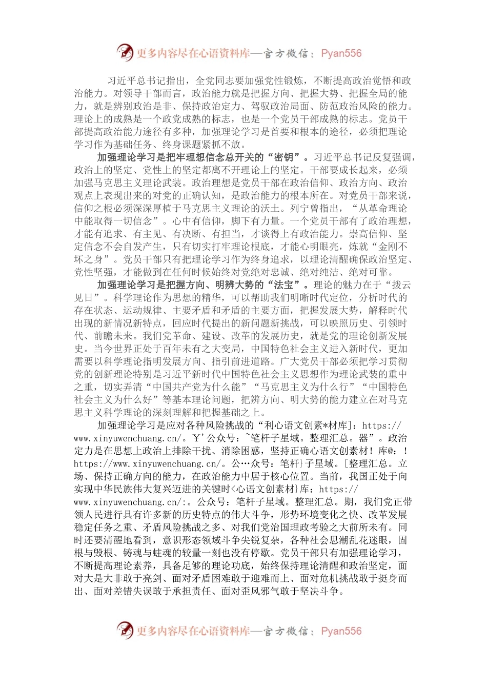 在理论中心组集中学习时的发言：在理论学习中提升政治辨别力.docx_第1页