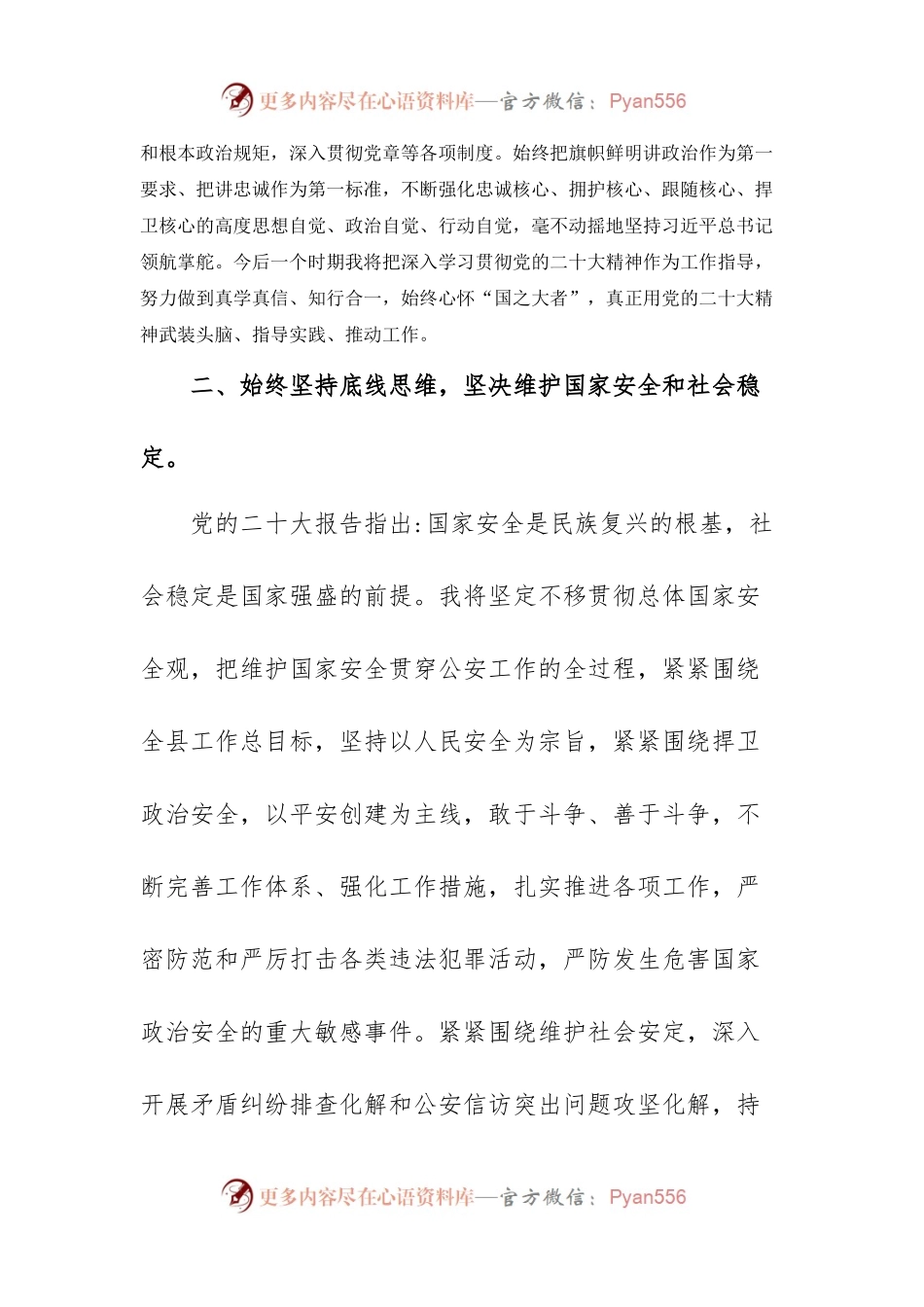 学习贯彻党的二十大精神研讨发言稿.docx_第2页