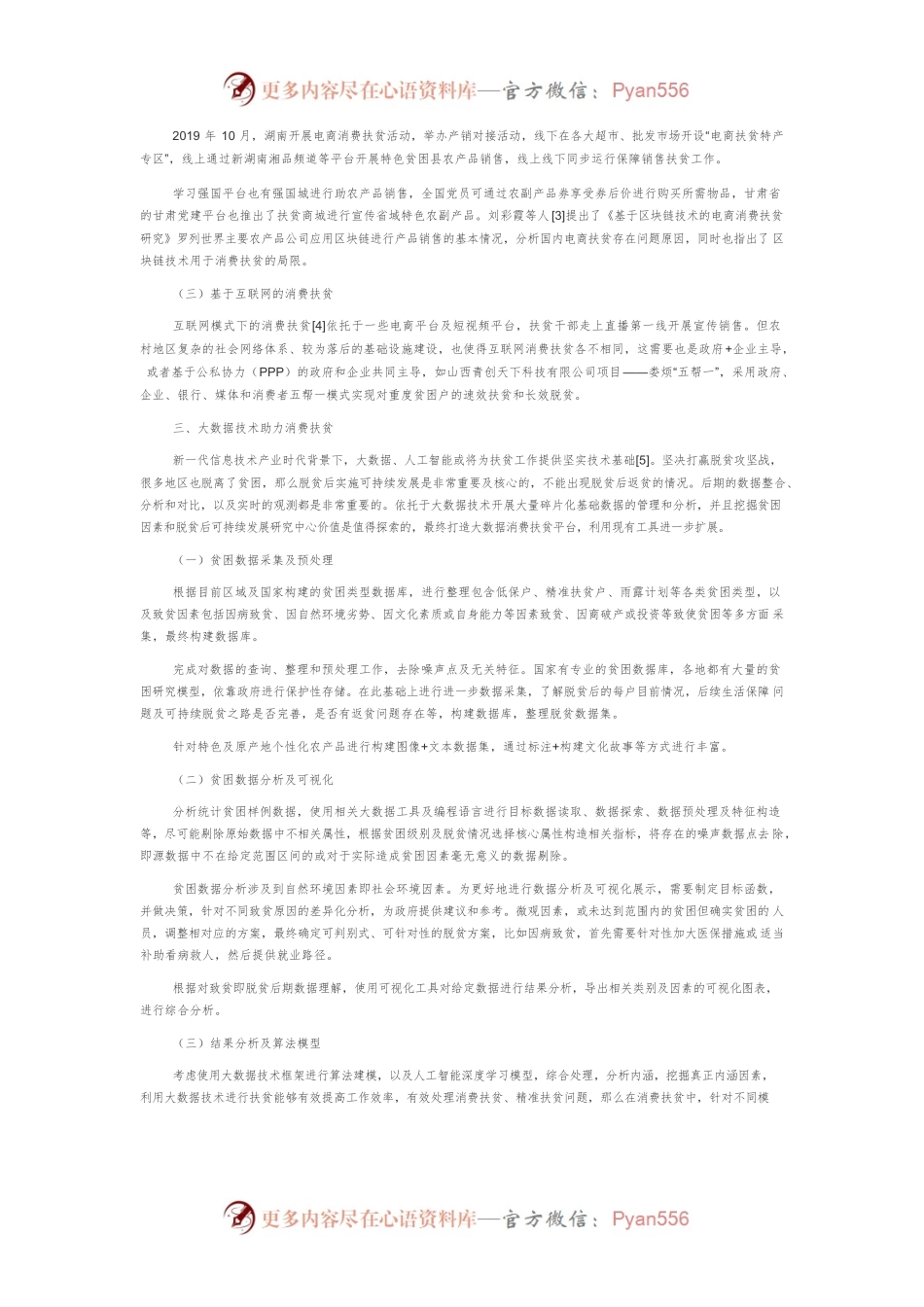 基于大数据技术的消费扶贫可持续发展研究.docx_第2页