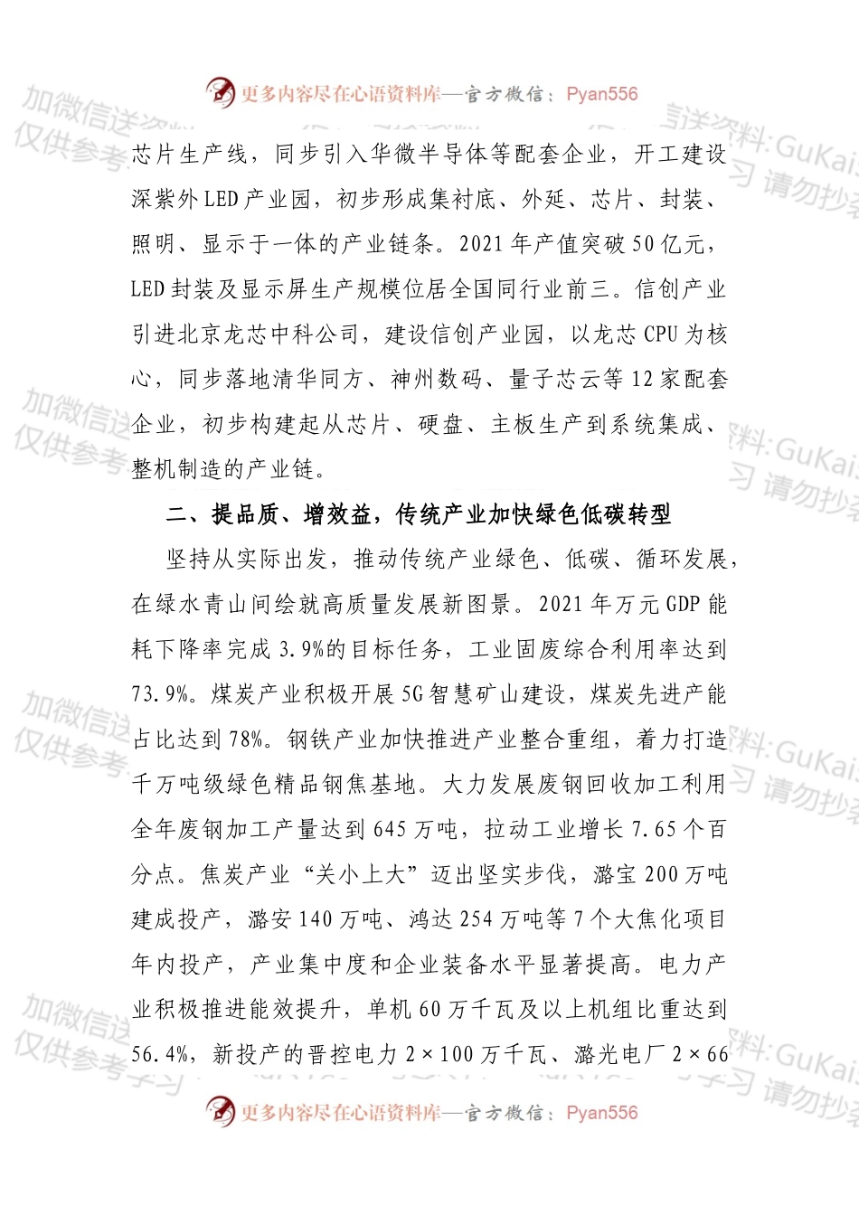 工作汇报：强引领 聚合力 筑优势 奋楫扬帆开启产业转型升级新征程.docx_第2页