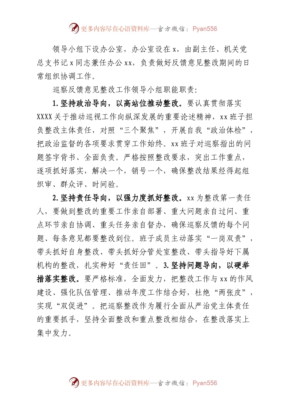 巡察反馈意见整改工作实施方案问题.docx_第2页