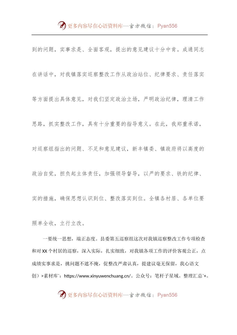 巡察表态发言材料.docx_第2页