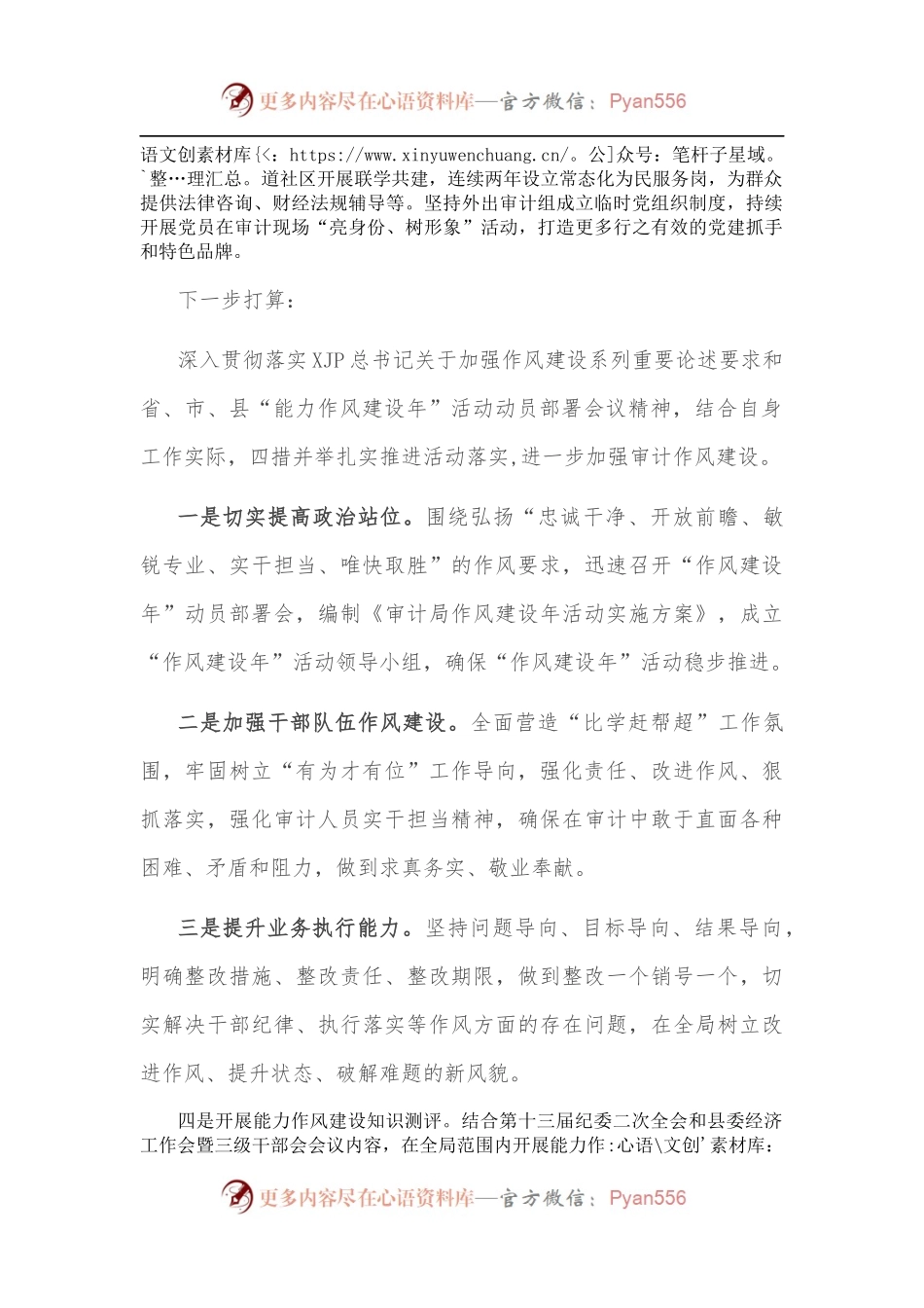 审计厅加强作风建设汇报材料.docx_第2页
