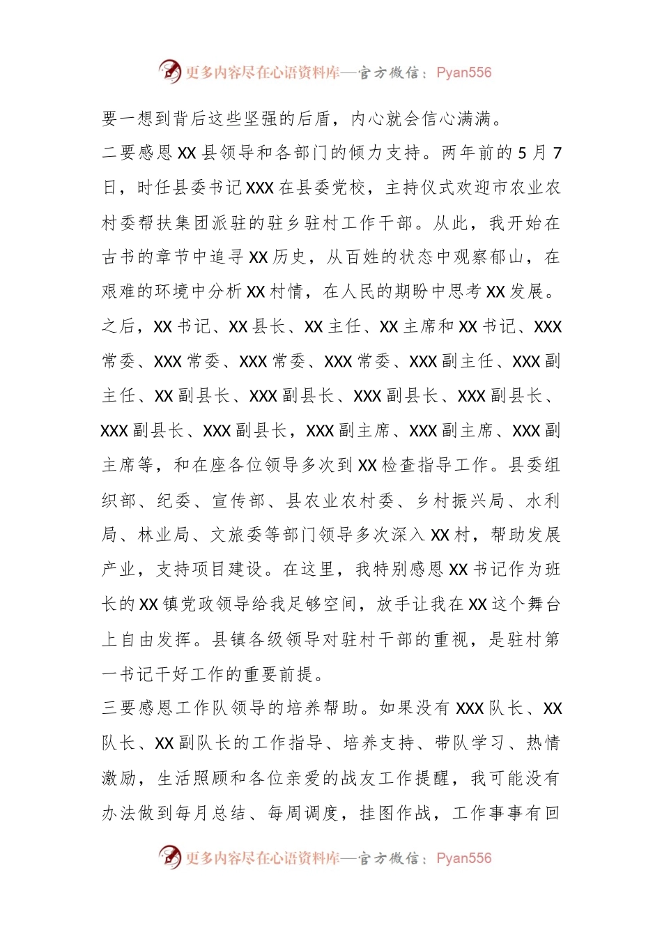 在驻村第一书记轮换交接会上的发言.docx_第2页