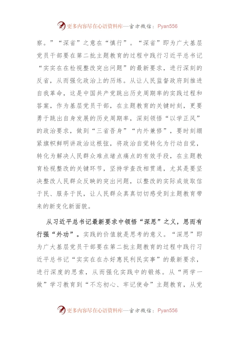 在组织部机关党支部主题教育专题研讨交流会上的发言.docx_第2页