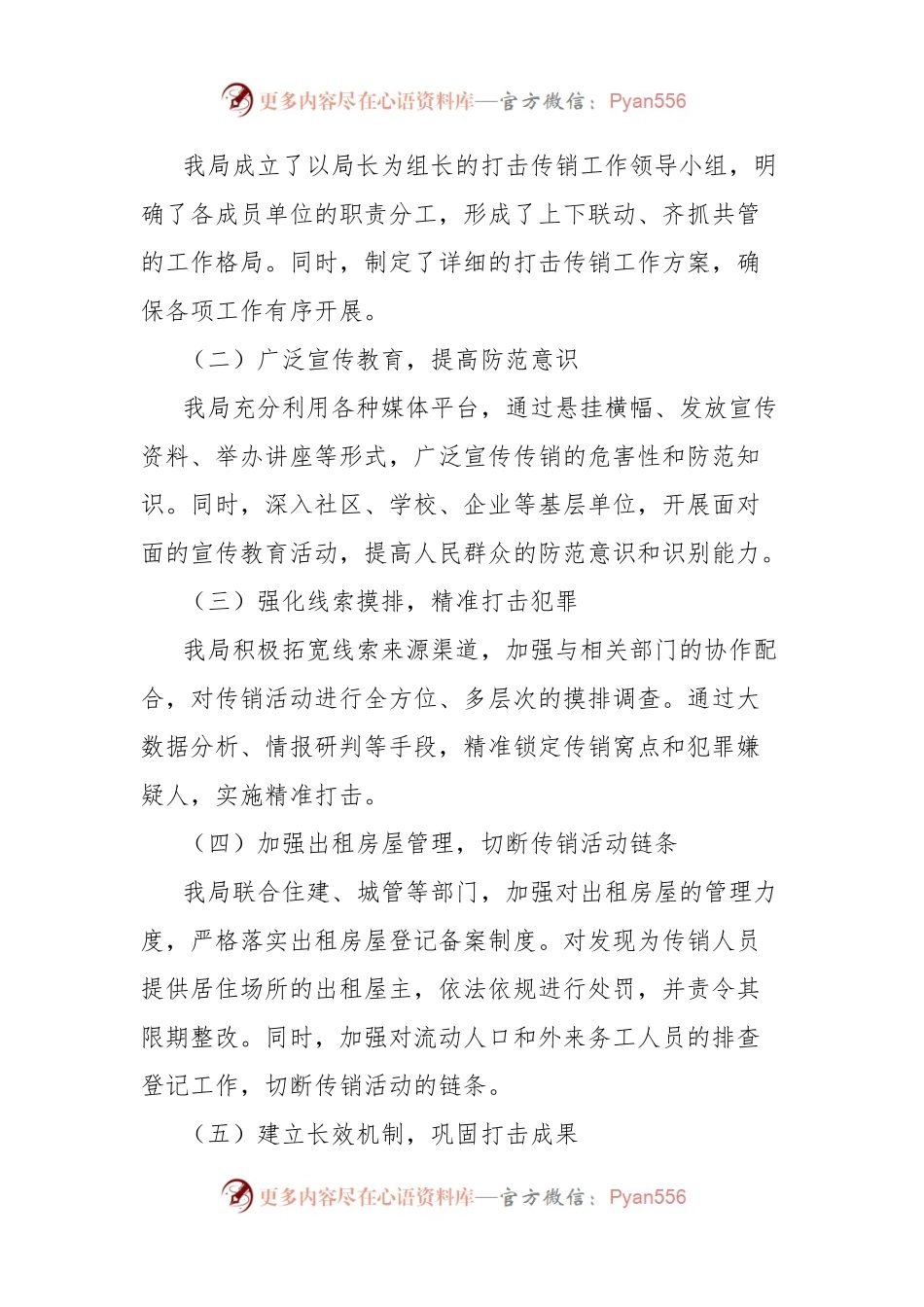 市公安局打击传销工作总结.docx_第2页