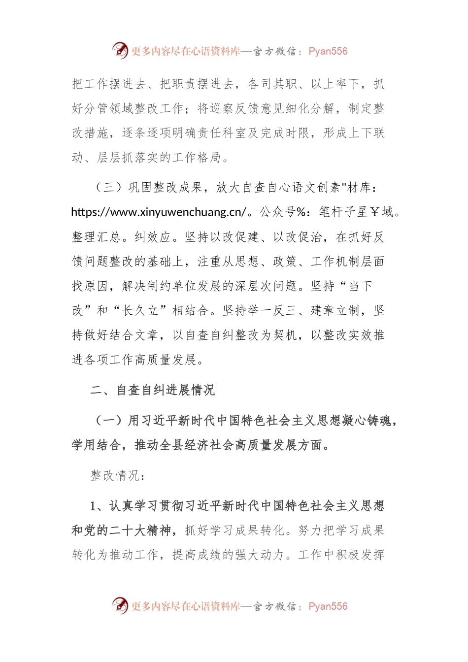工委自查自纠情况报告.docx_第2页