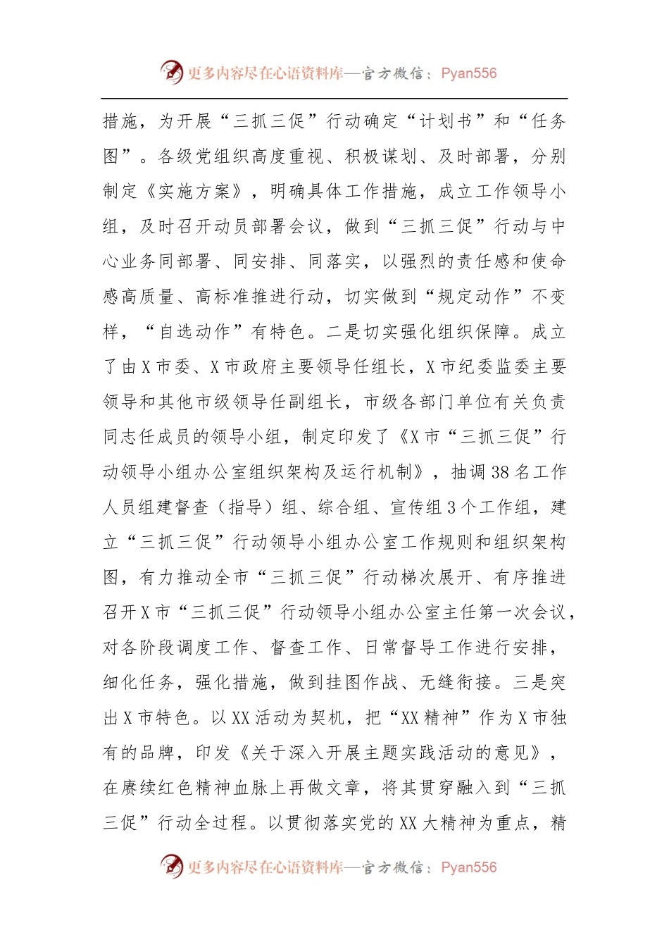 市“三抓三促”行动开展情况汇报.docx_第2页