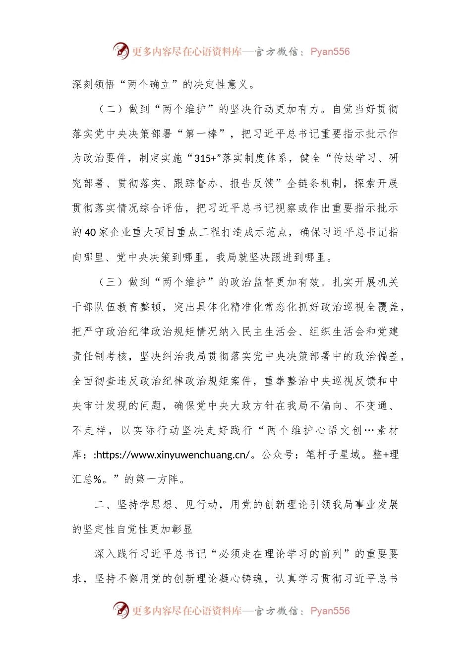 局党组落实全面从严治党主体责任情况报告.docx_第2页