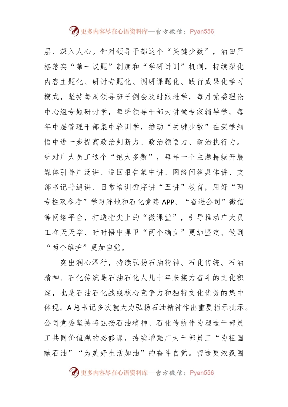 在集团总公司2023年宣传思想文化工作会议上的汇报发言.docx_第2页