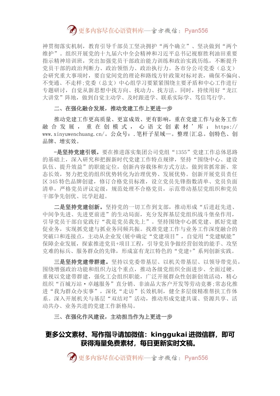 在集团2022年党建工作推进会上的讲话.docx_第2页