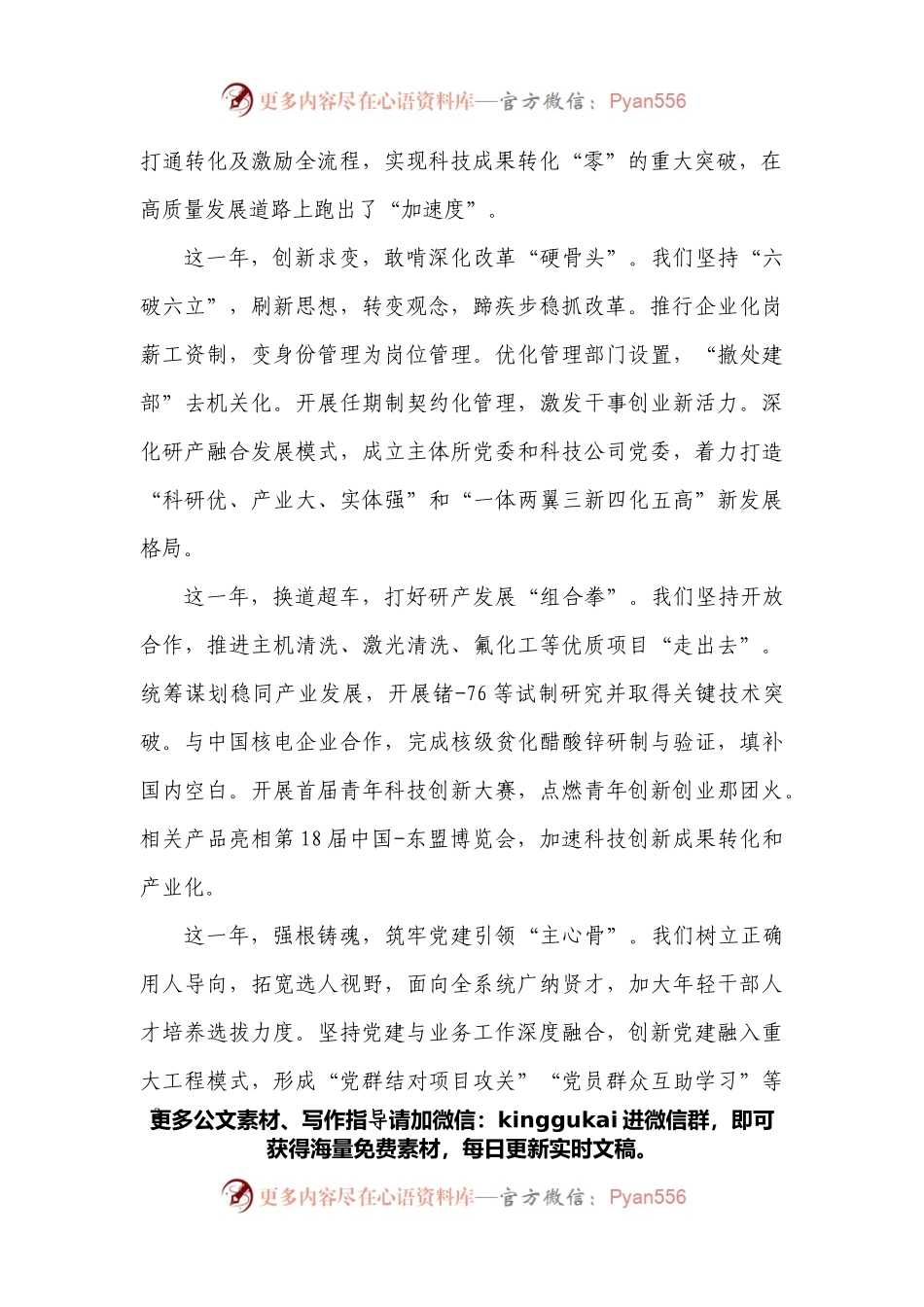 在核理化院（公司）新年升旗仪式上的讲话.docx_第2页