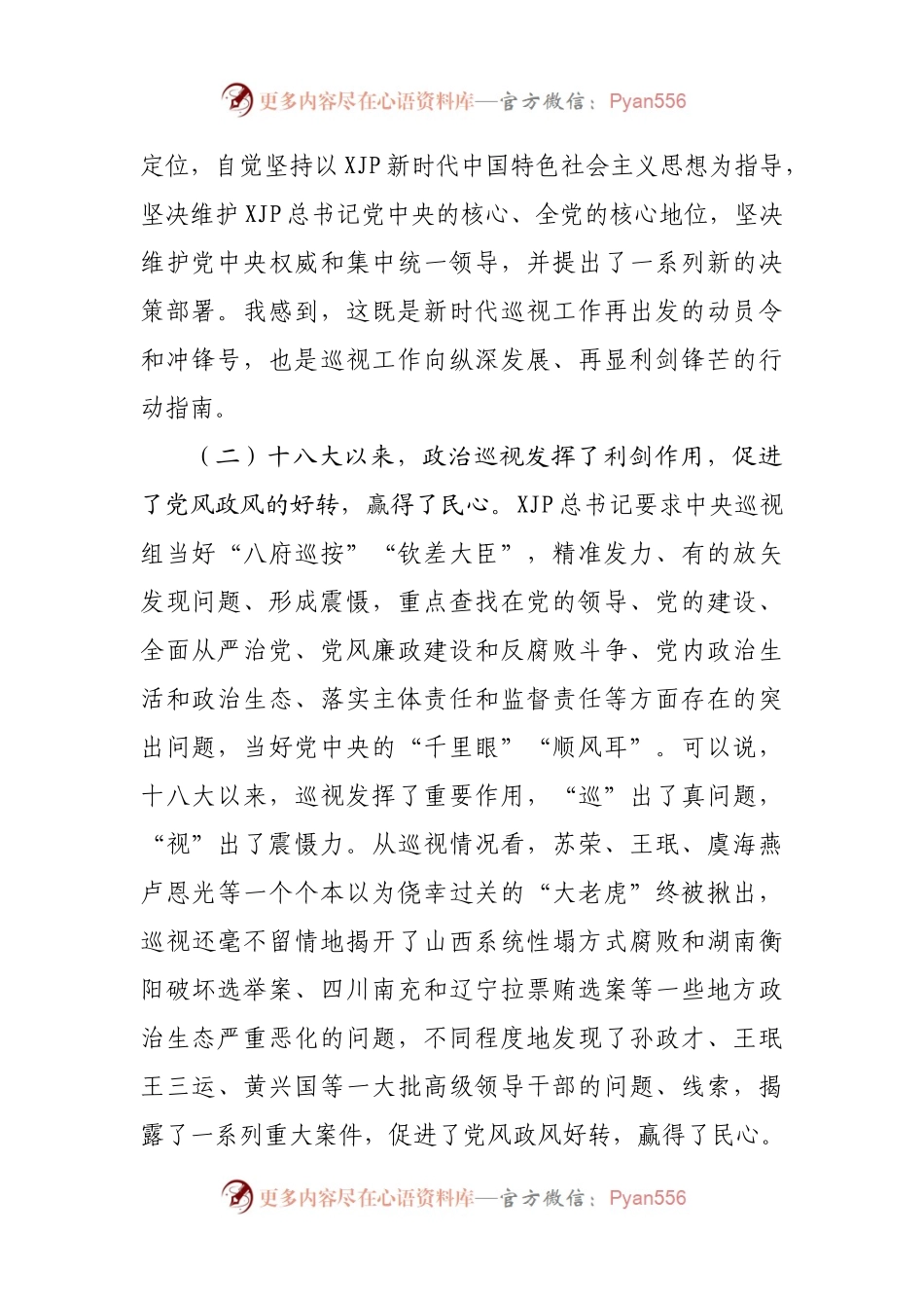 巡视整改专题民主生活会个人发言提纲（二）.docx_第2页