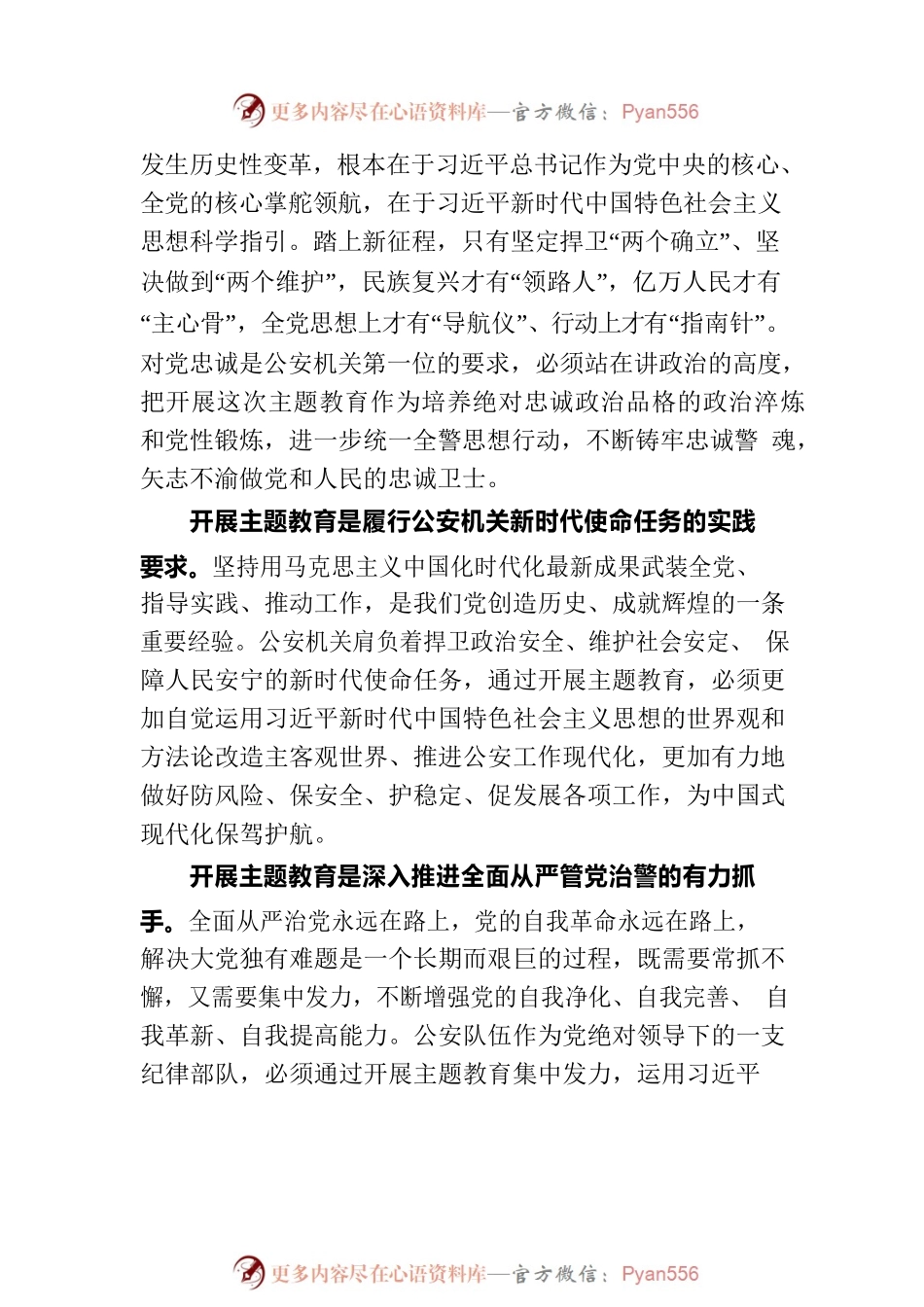 山东副省长、公安厅党委书记、厅长署名文章：以主题教育实际成效推动公安工作走在前开新局.docx_第2页