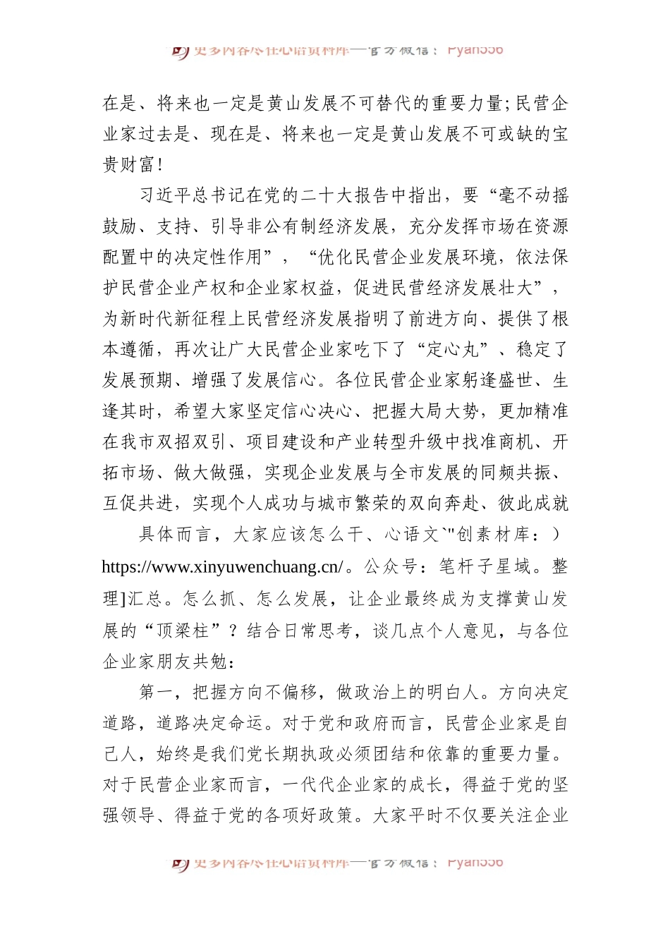 孙勇市长：在黄山市民营企业家协会第六次会员代表大会上的讲话.docx_第2页