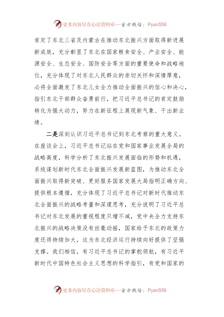 在集团公司传达学习贯彻习近平总书记在新时代推动东北全面振兴座谈会上的重要讲话精神时的讲话提纲.docx_第2页