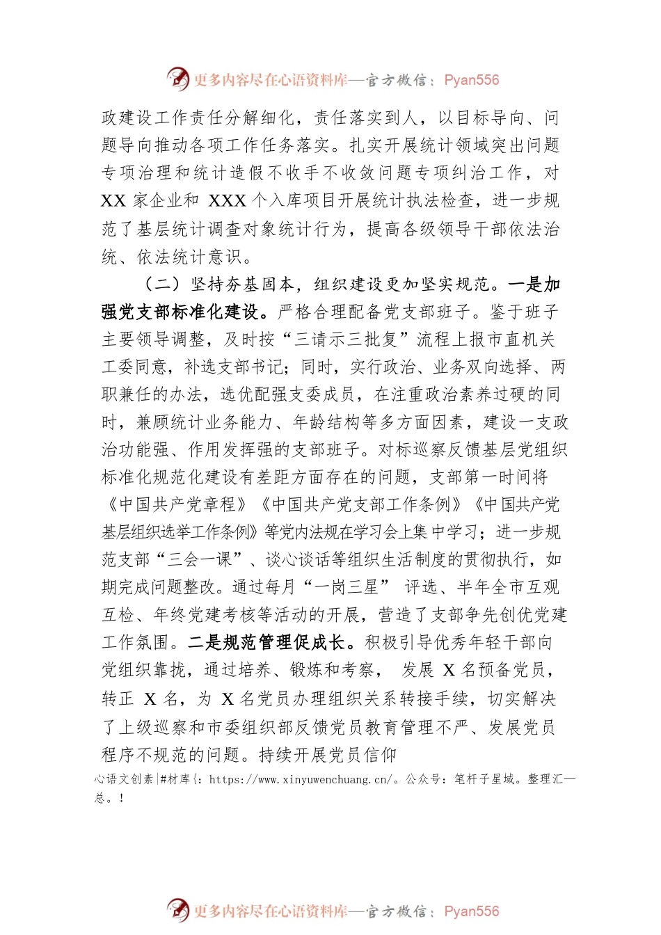 市统计局党支部2022年党建工作总结.docx_第2页
