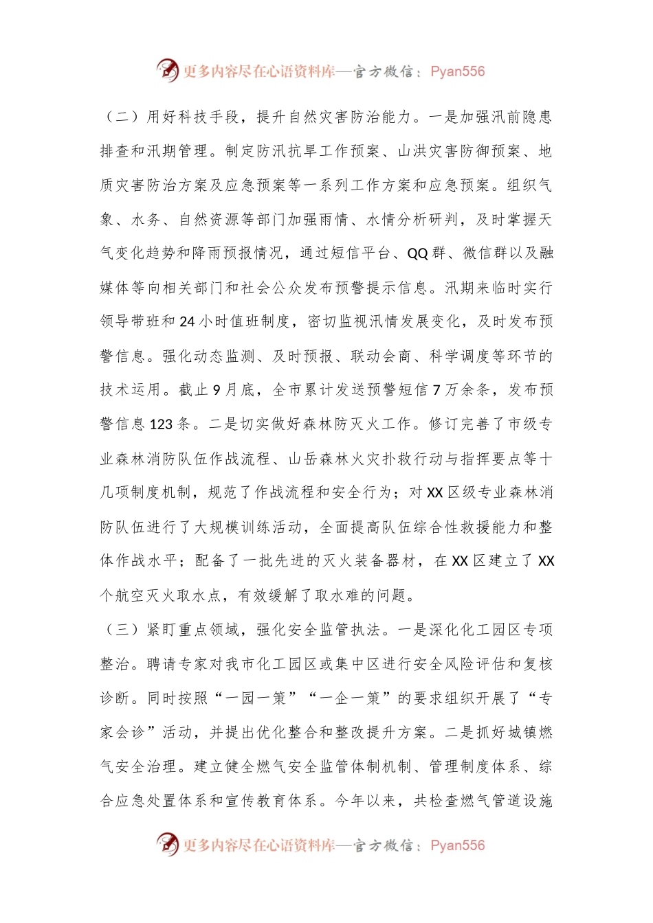 市应急管理局2024年第三季度工作报告.docx_第2页