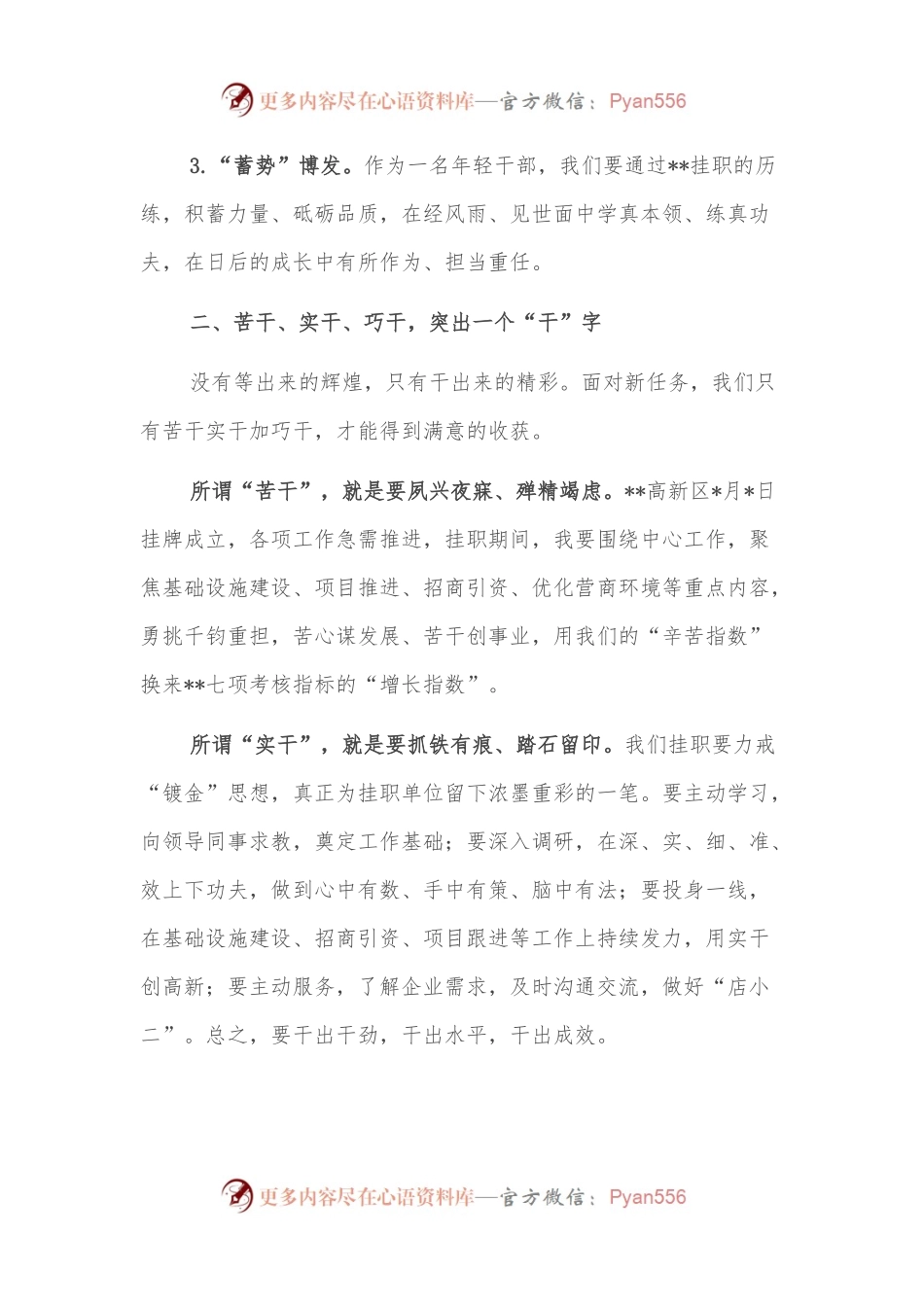 挂职干部发言：怀揣初心 逐梦.docx_第2页