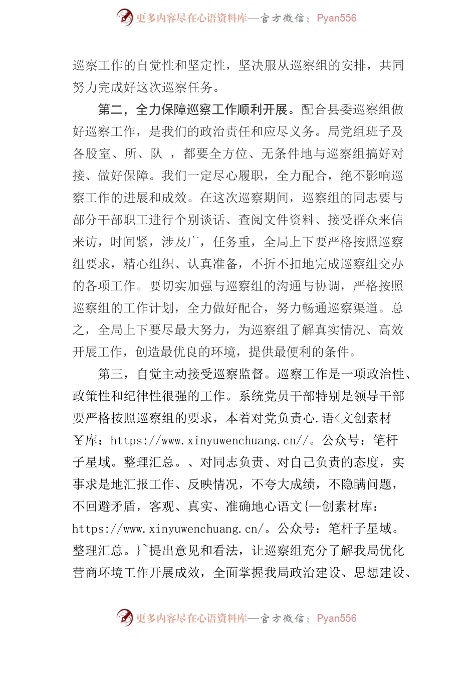 市场监管优化营商环境巡察表态发言.docx_第2页