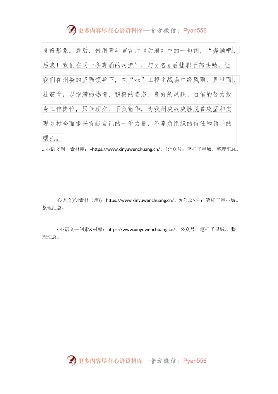 挂职干部任前表态发言.docx_第2页