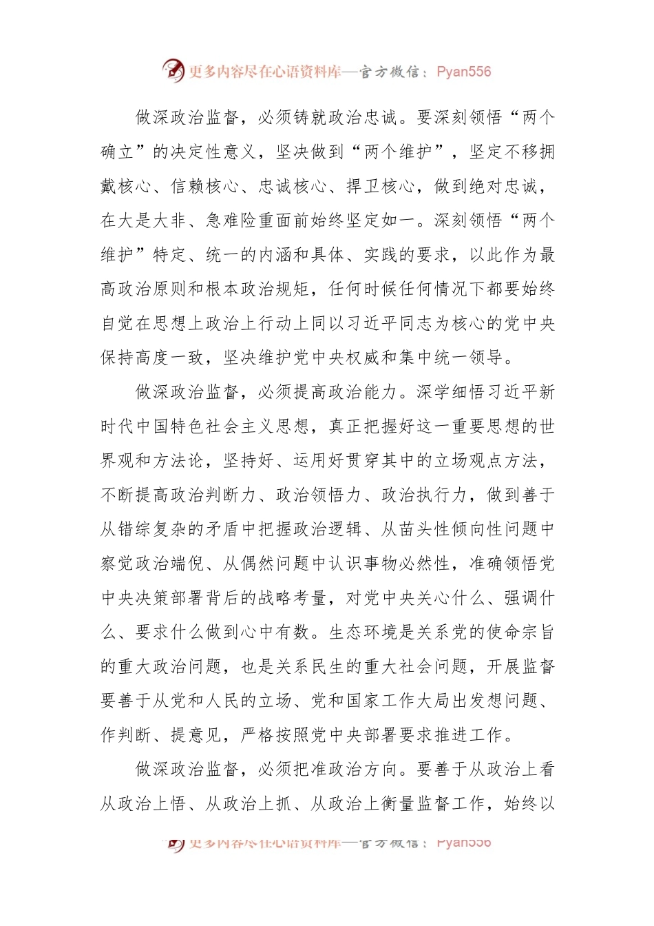 推进政治监督经验交流材料.docx_第2页