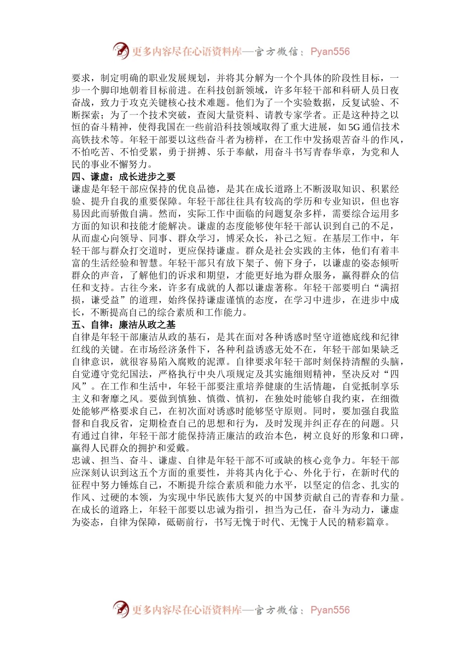 年轻干部的5个核心竞争力——在年轻干部座谈会上的讲话.docx_第2页