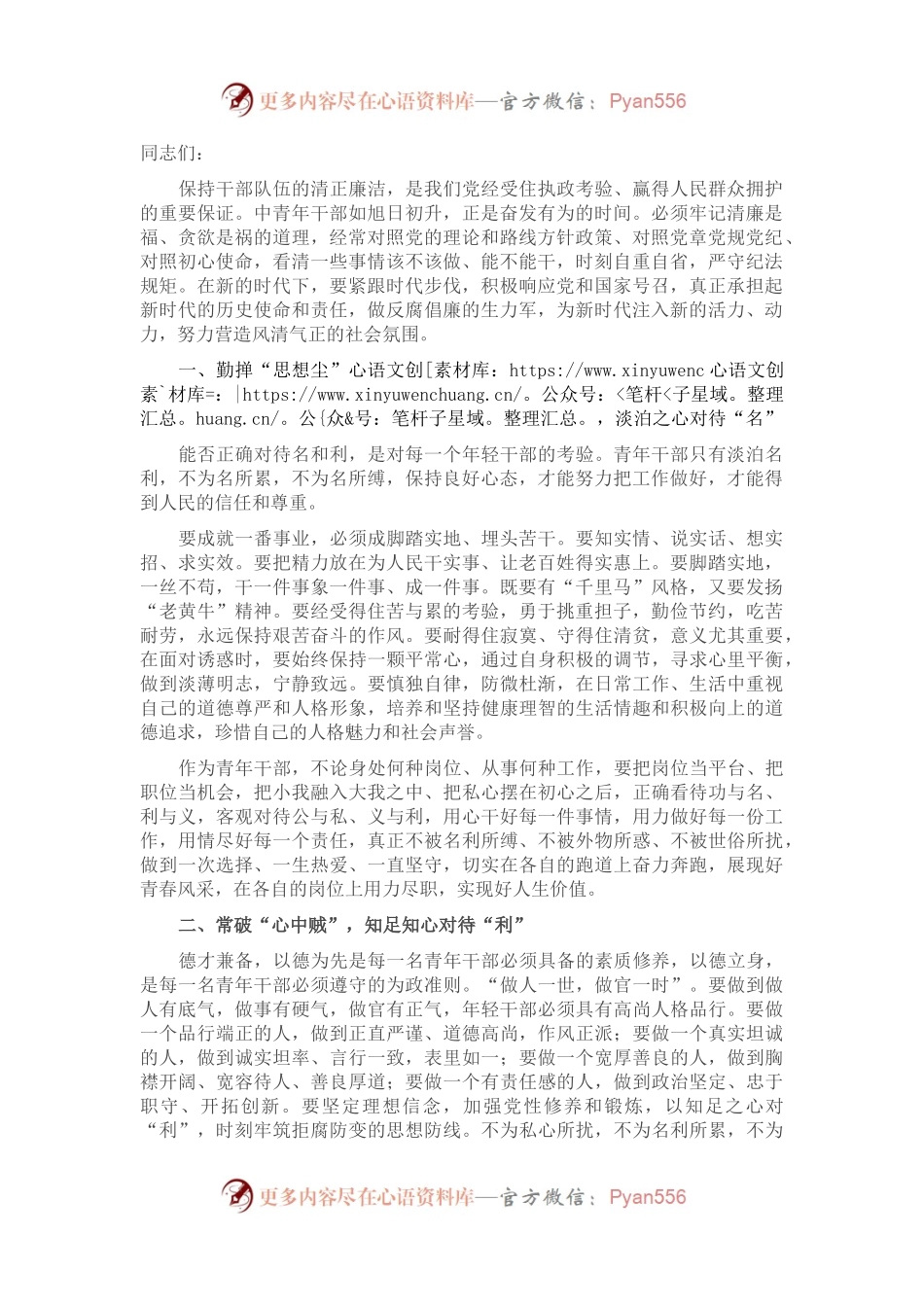 廉洁教育专题党课：严守规矩、不逾底线、廉洁从政，筑牢年轻干部廉政根基点.docx_第1页