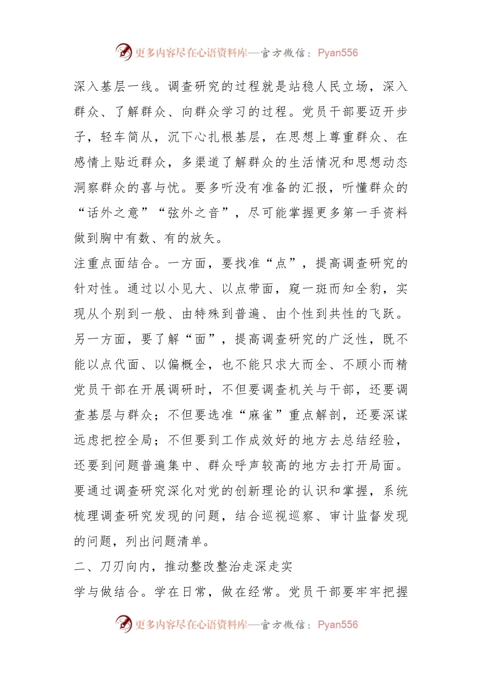 微党课：把问题整改贯穿主题教育始终.docx_第2页