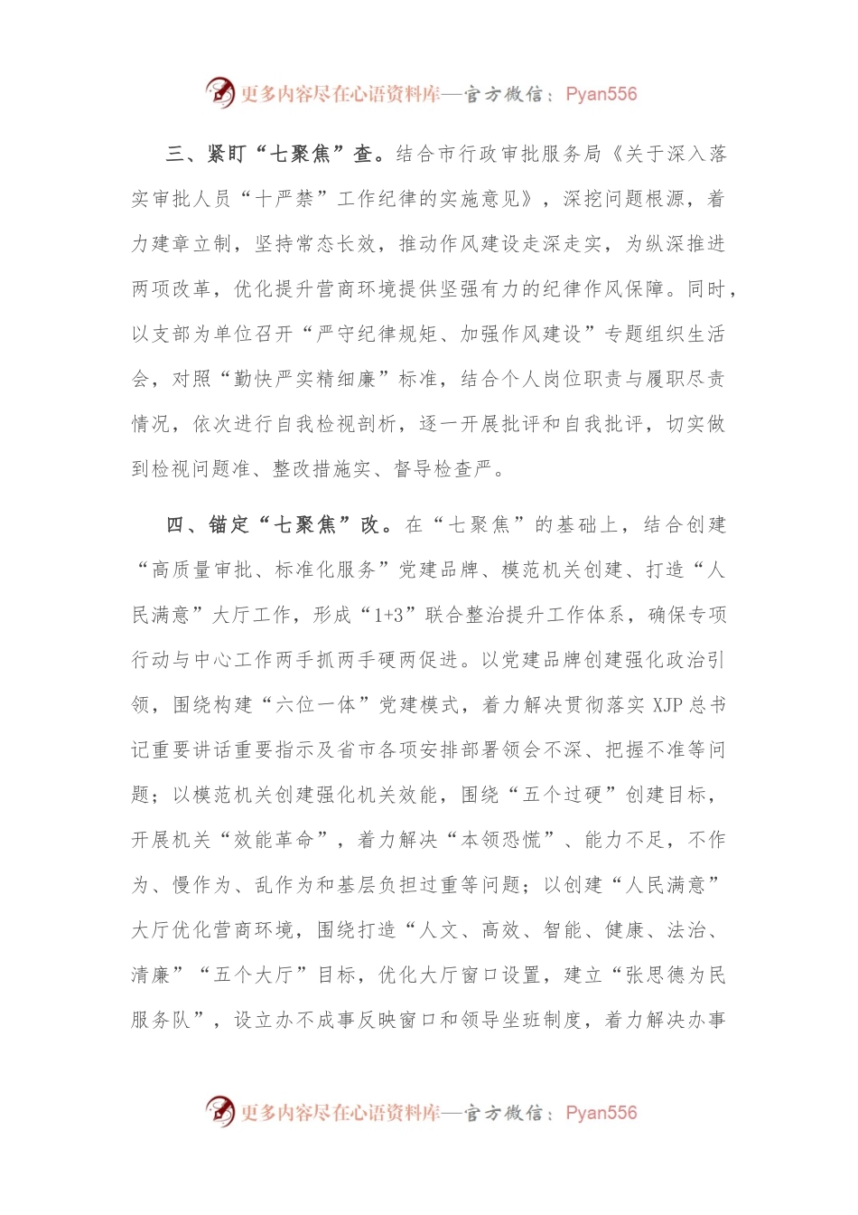 市行政审批服务局作风建设专项行动工作汇报.docx_第2页