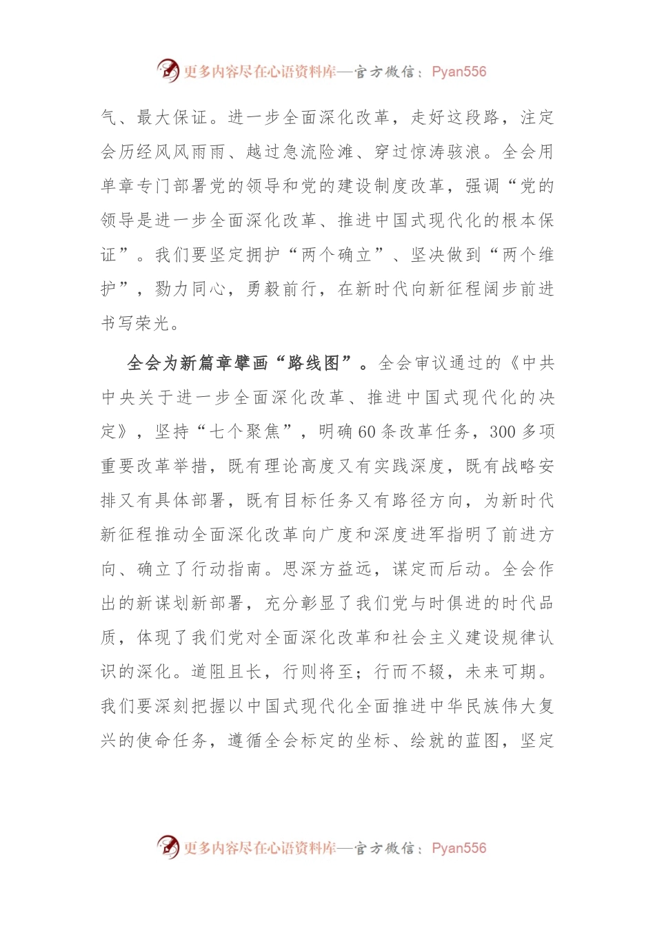 政法委书记在市委理论学习中心组党的二十届三中全会精神集体学习研讨会上的交流发言.docx_第2页
