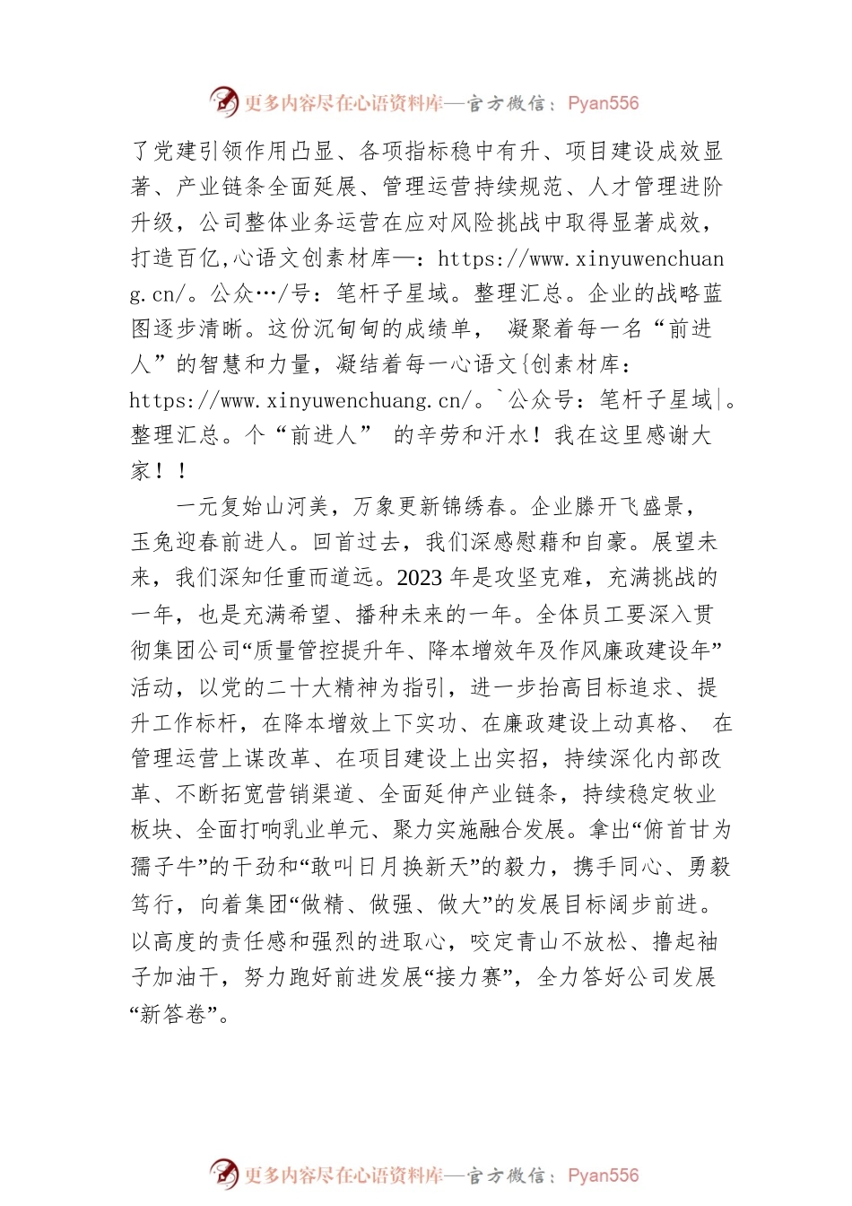 常务副总经理韩志强：在年终总结暨表彰大会上的讲话（20230112）.docx_第2页