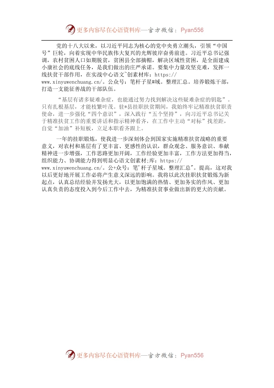 挂职干部座谈发言：发扬务实担当精神增长才干磨炼意志.docx_第2页