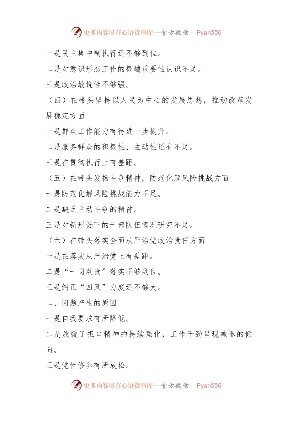 市常委班子成员2022年度民主生活会个人对照检查材料（带题纲）.docx_第2页
