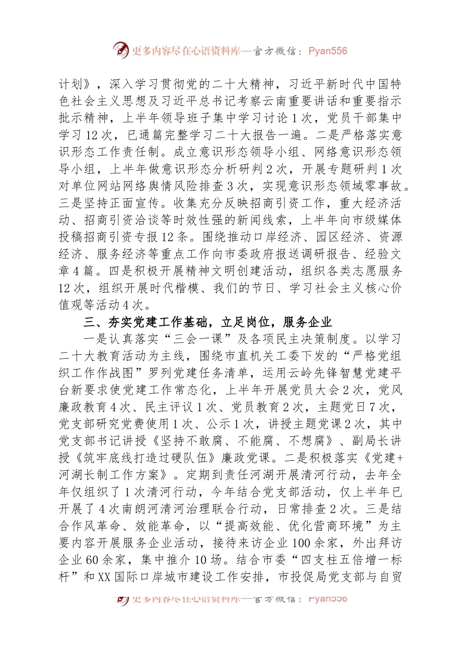 市投资促进局2023年上半年工作总结.docx_第2页