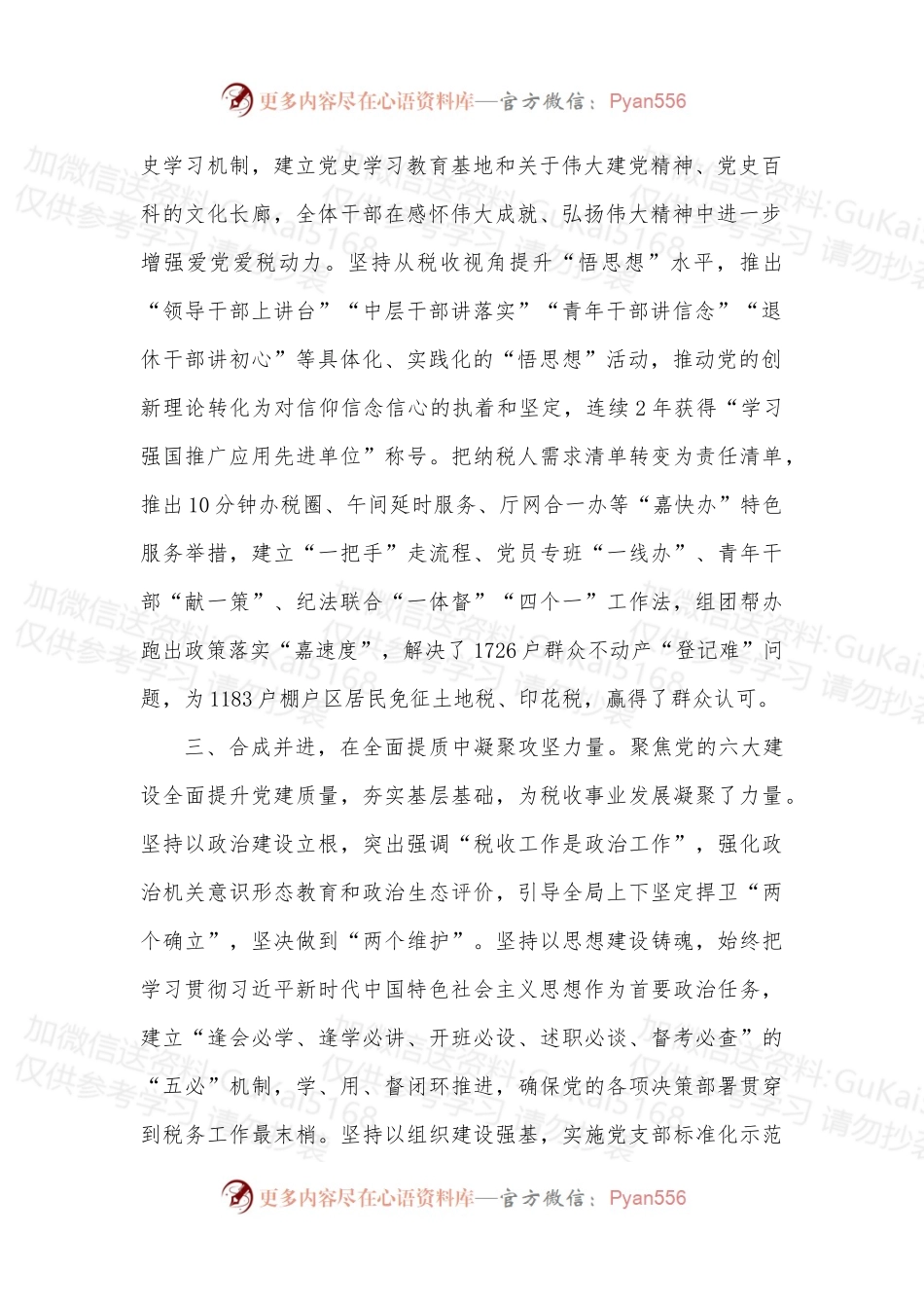 市税务局党建工作经验交流发言.docx_第2页