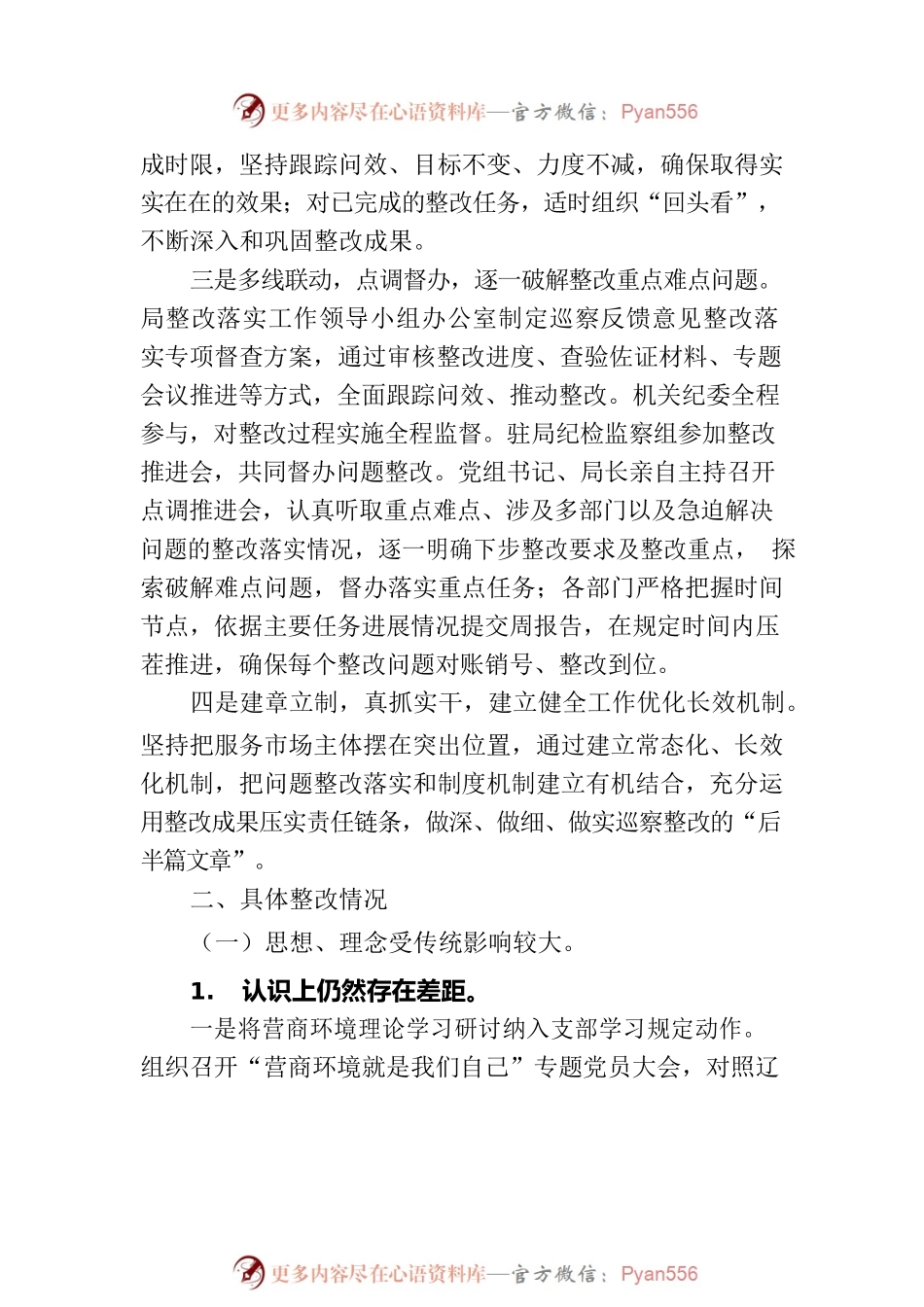 市市场监督管理局党组关于市委营商环境专项巡察整改情况的通报（20230515）.docx_第2页