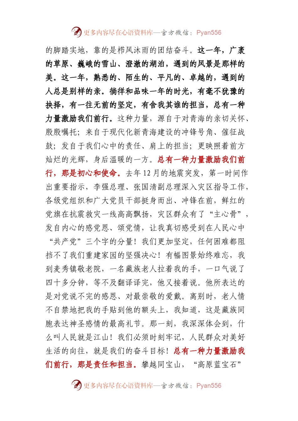 总有一种力量激励我们前行-春节团拜会上的致辞.docx_第2页