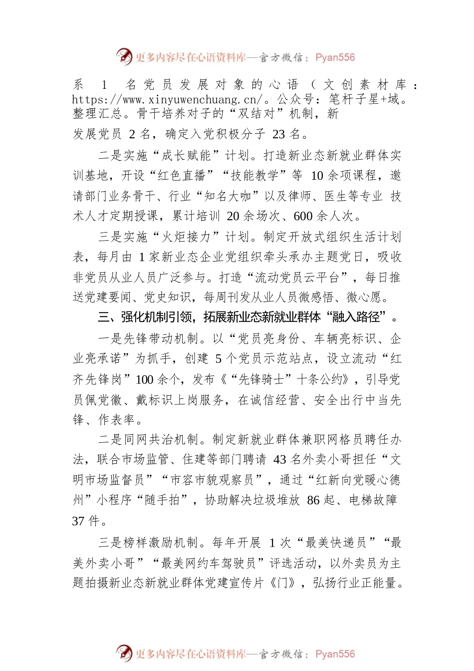 新兴领域党建经验交流材料.docx_第2页