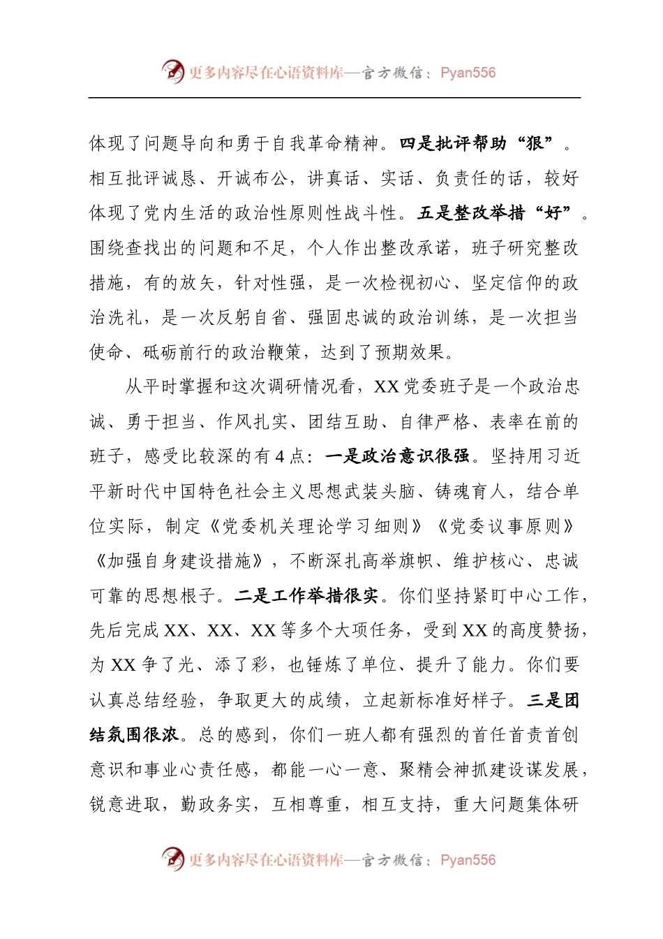 指导民主生活会讲话.docx_第2页