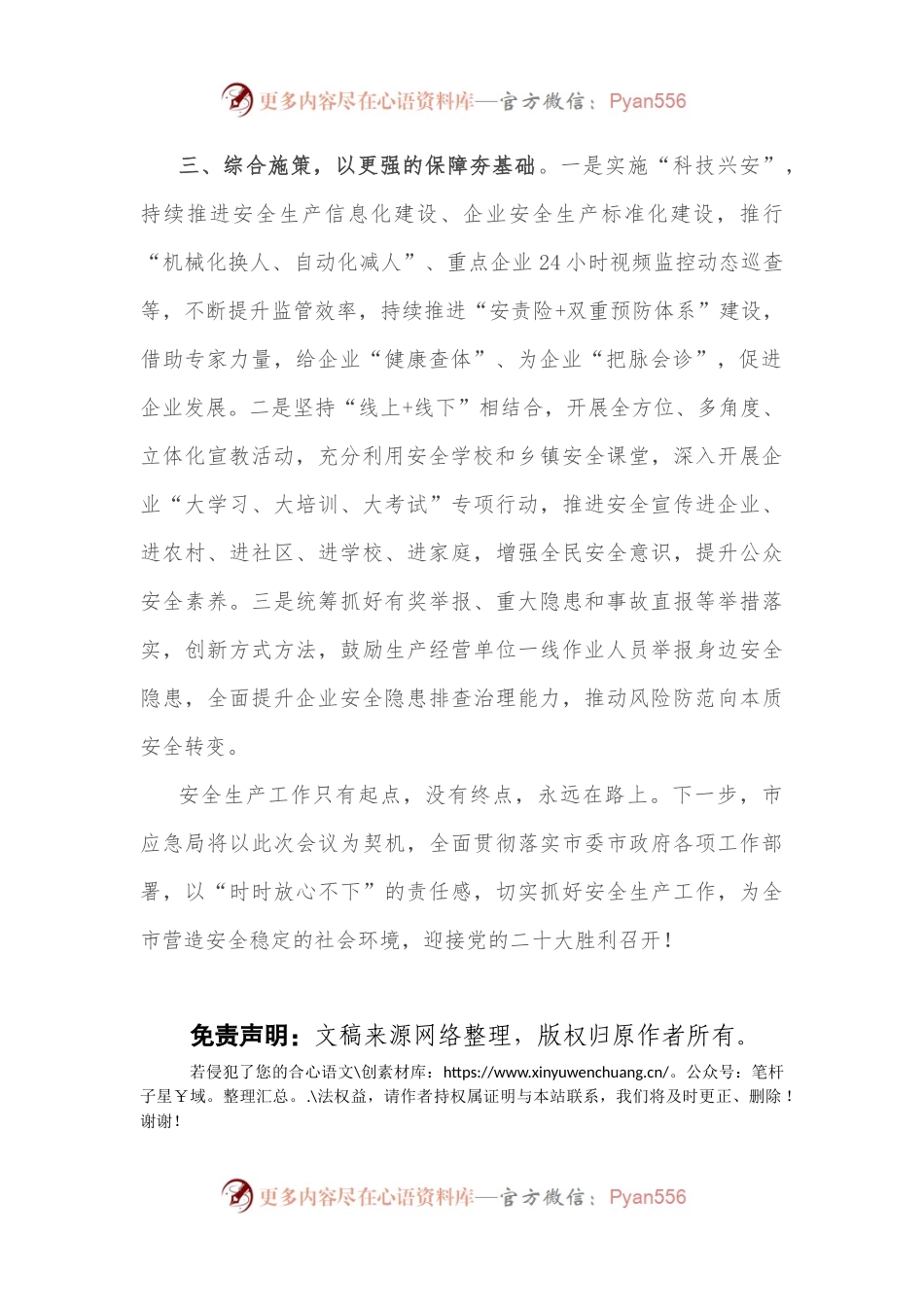 市应急局在全市重点工作部署会议上的表态发言.docx_第2页